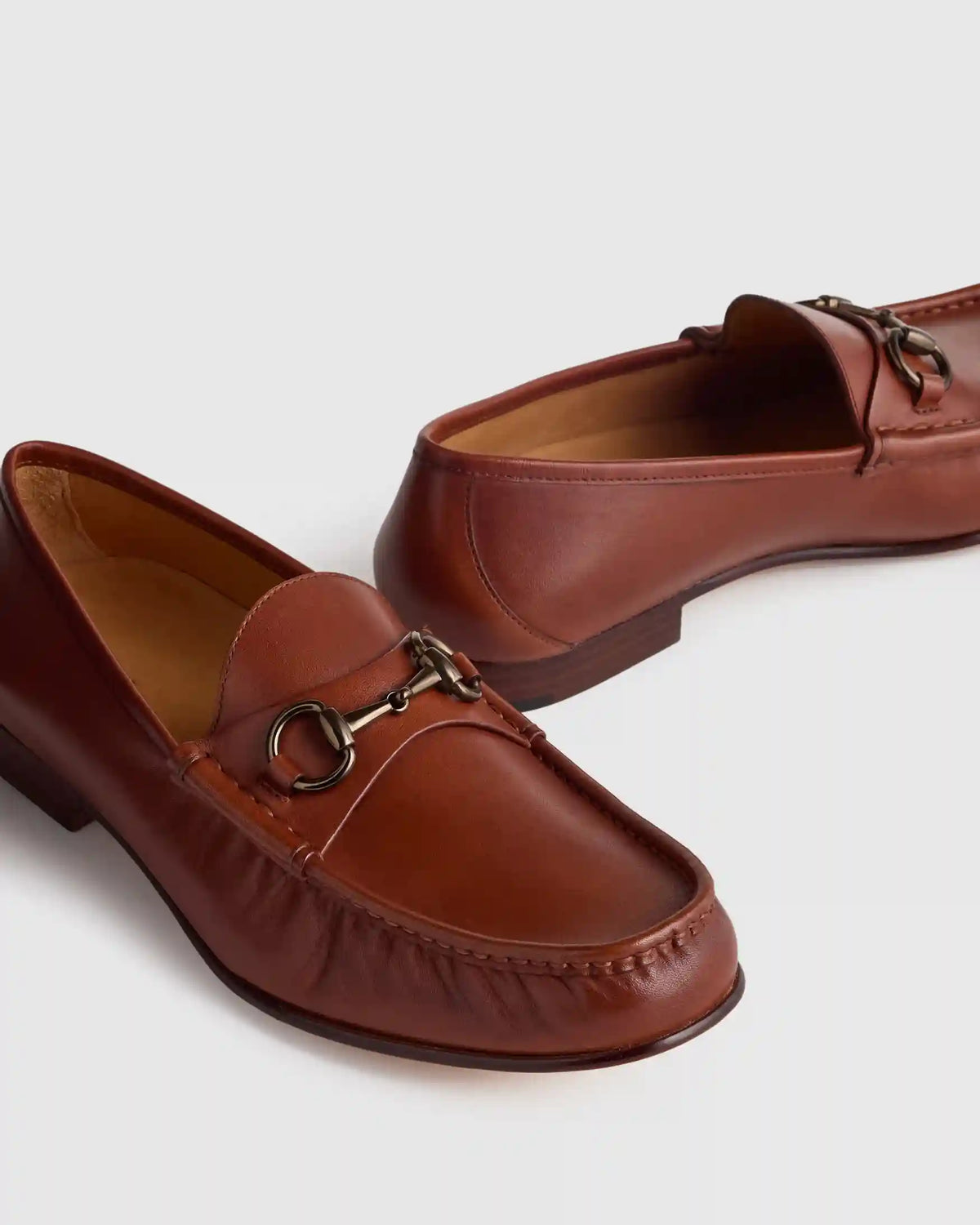 Calfskin Leather Horsebit Loafer