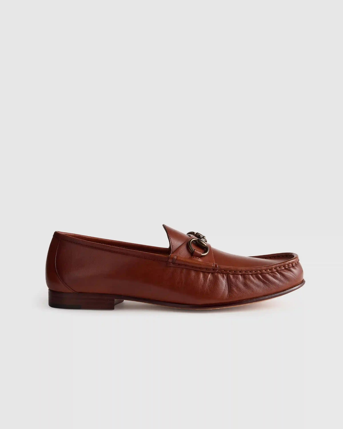 Calfskin Leather Horsebit Loafer