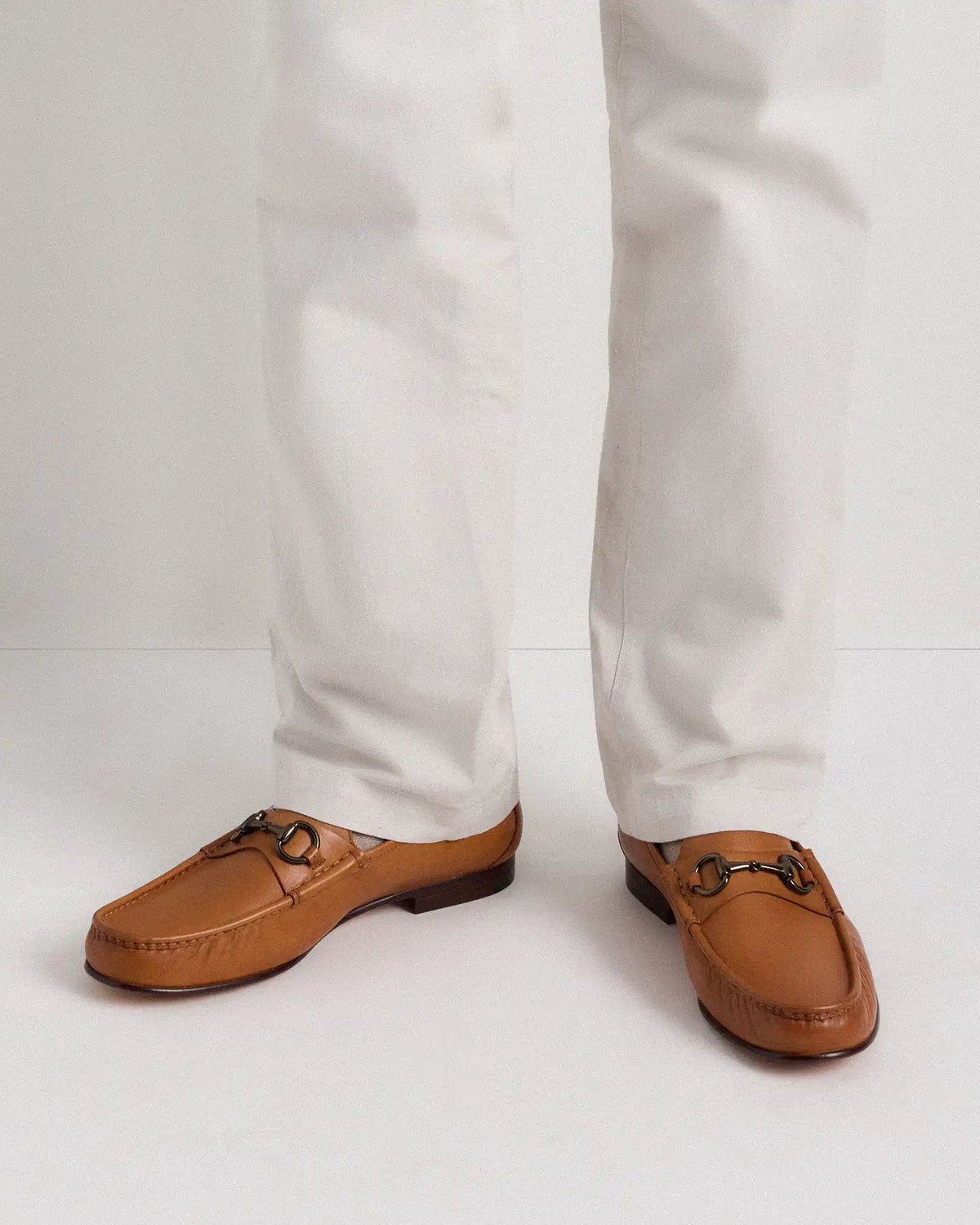 Calfskin Leather Horsebit Loafer