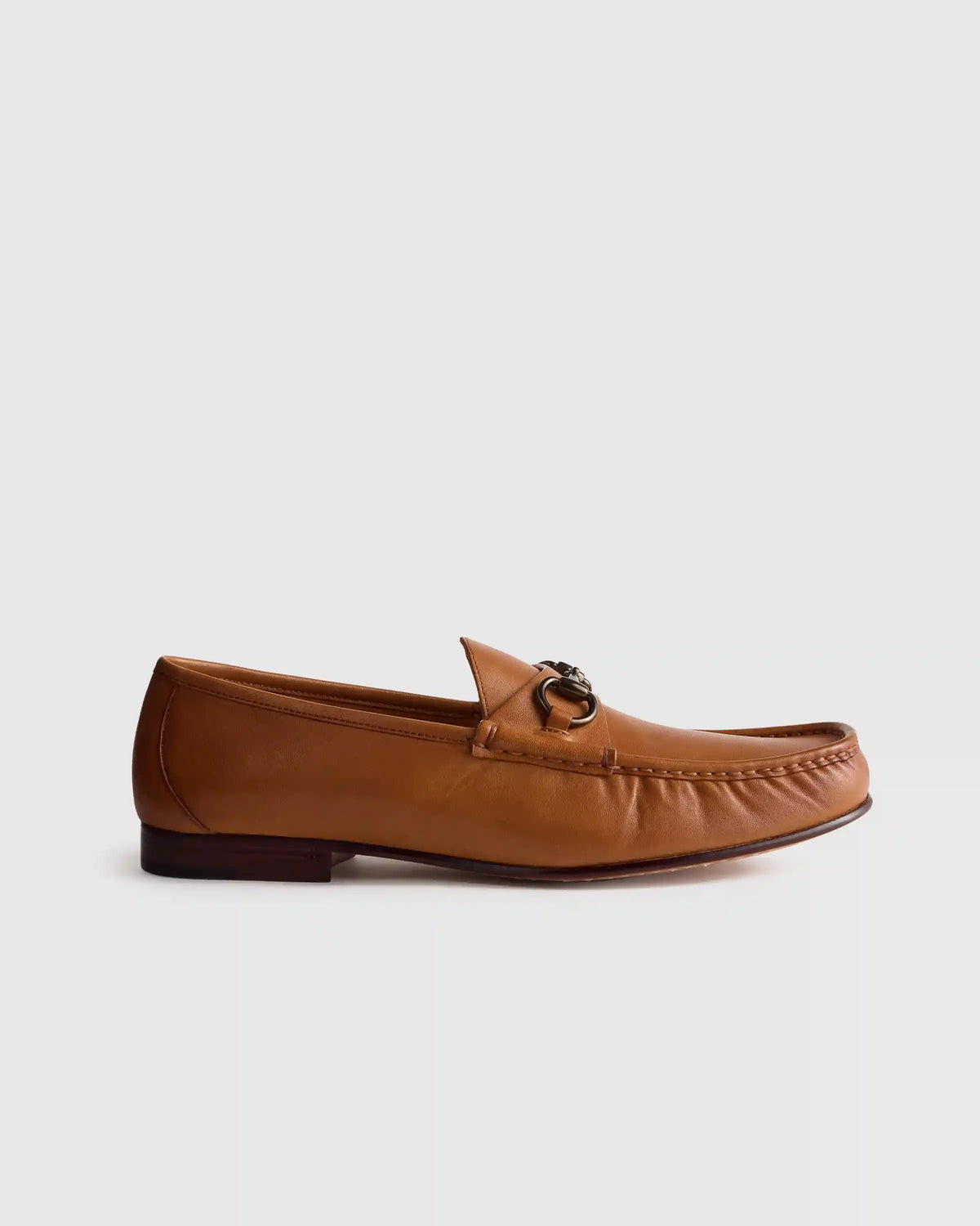 Calfskin Leather Horsebit Loafer