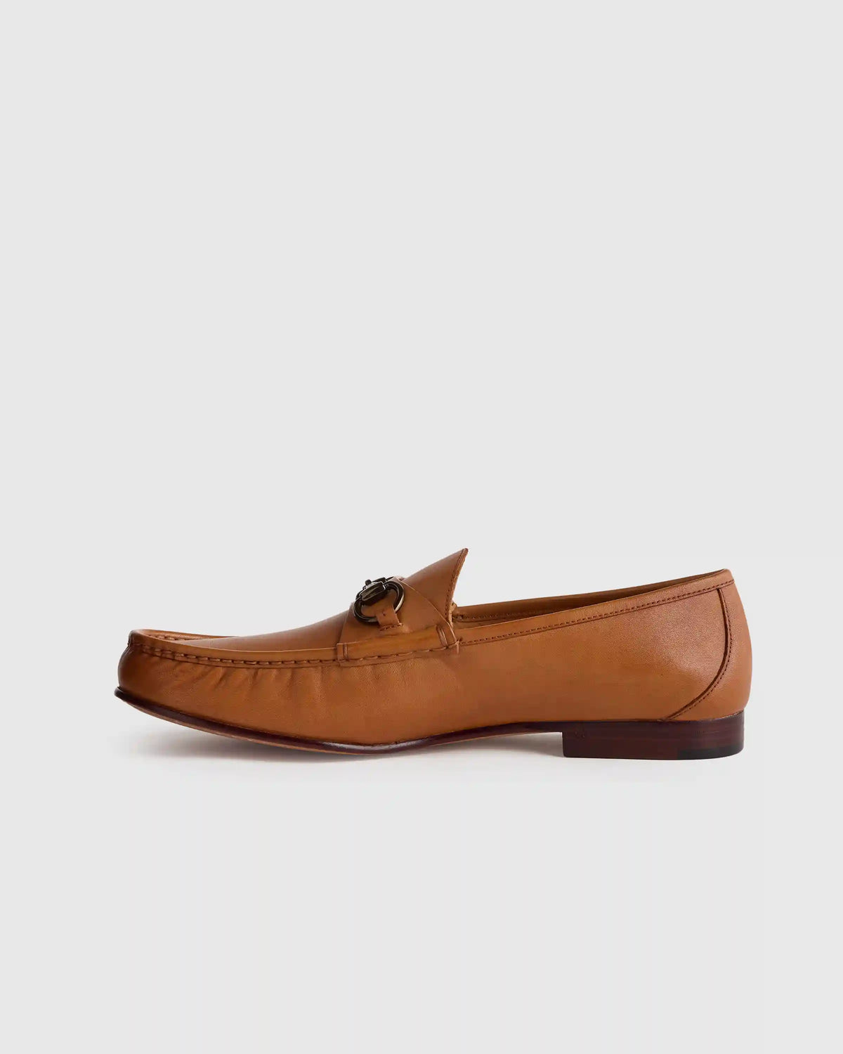 Calfskin Leather Horsebit Loafer