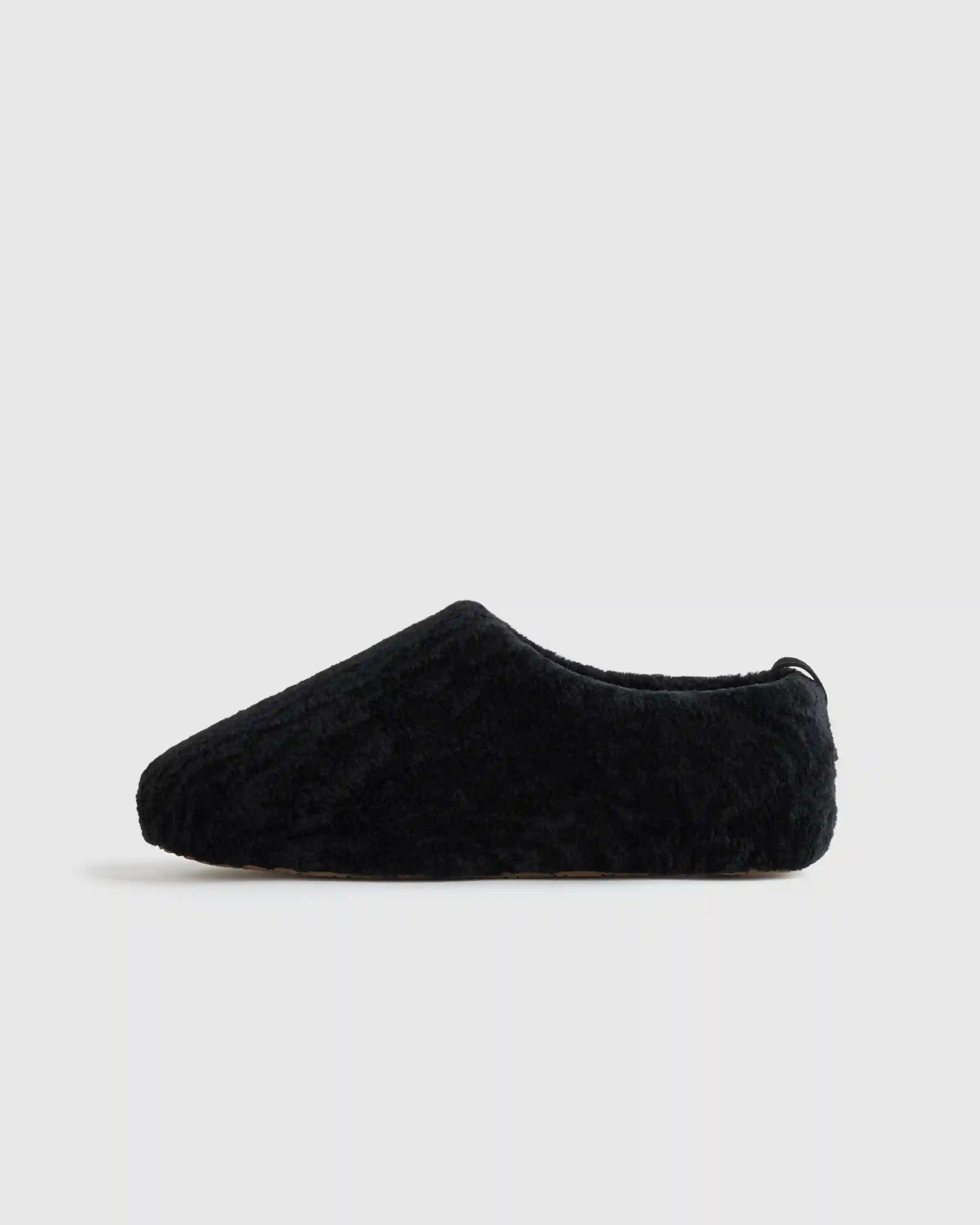 Men's Genuine Shearling Lounge Slipper