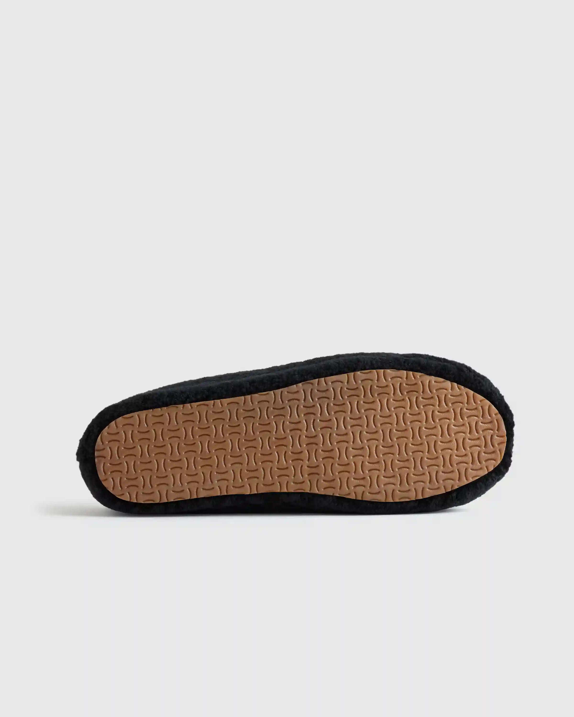 Men's Genuine Shearling Lounge Slipper