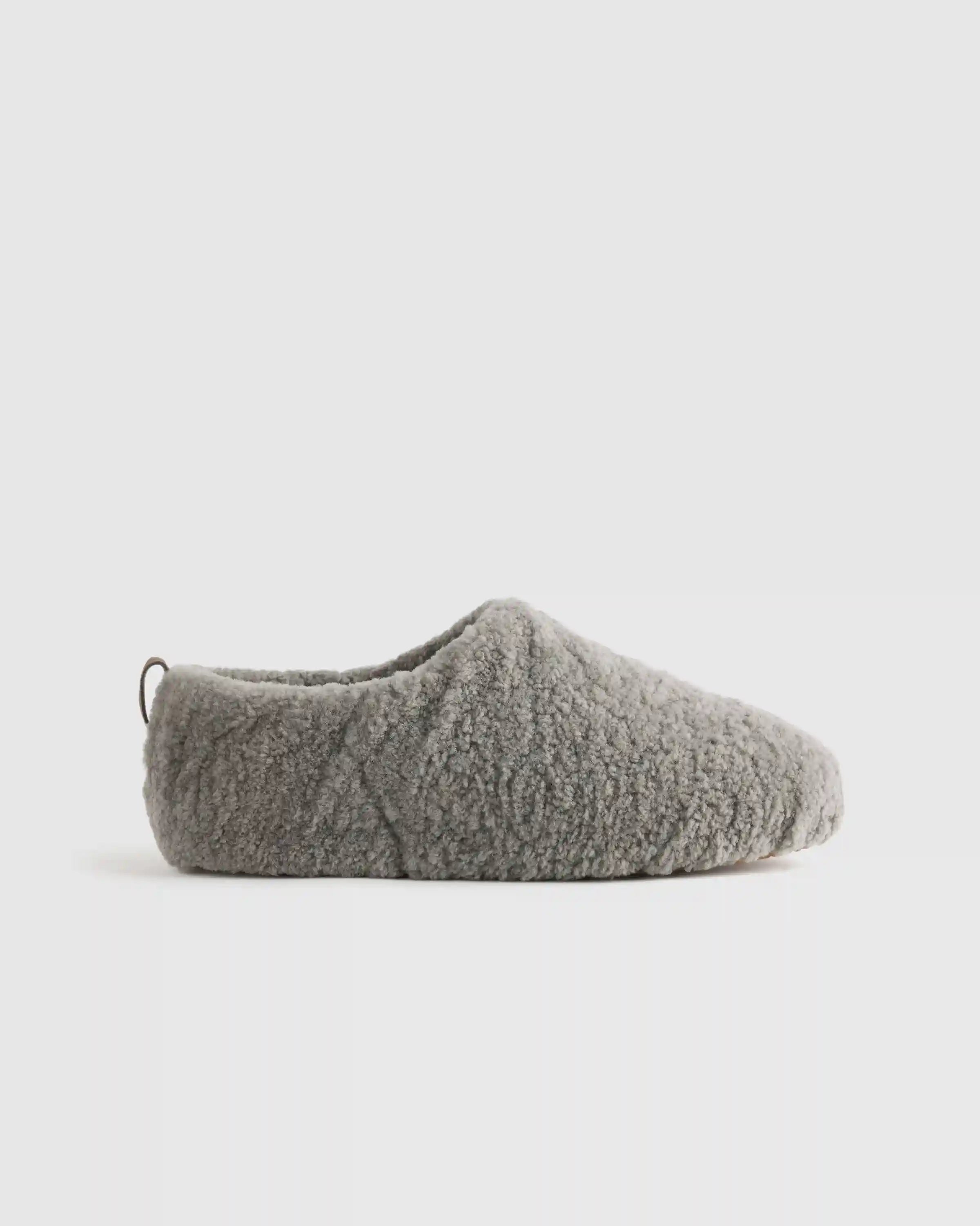Men's Genuine Shearling Lounge Slipper