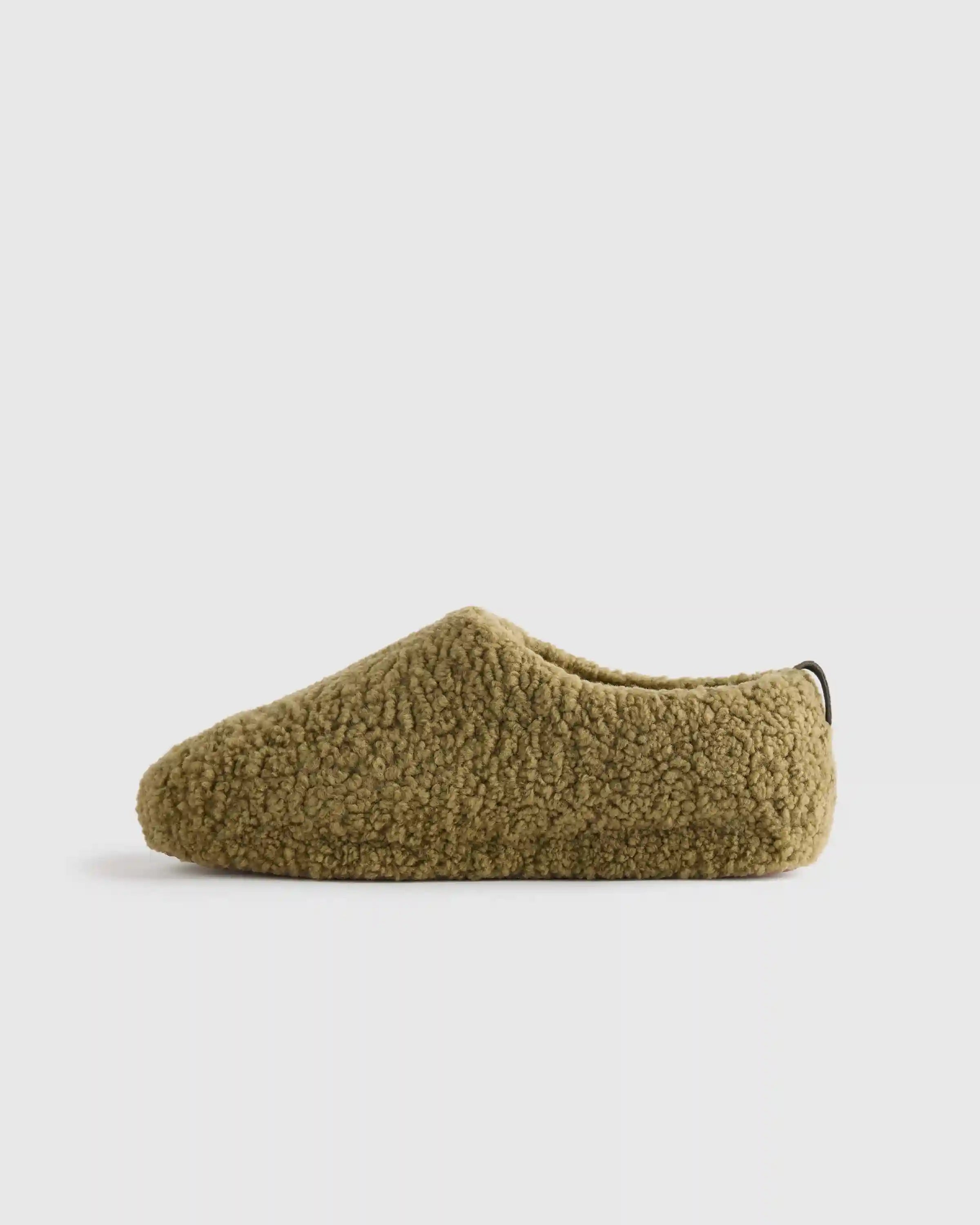 Men's Genuine Shearling Lounge Slipper