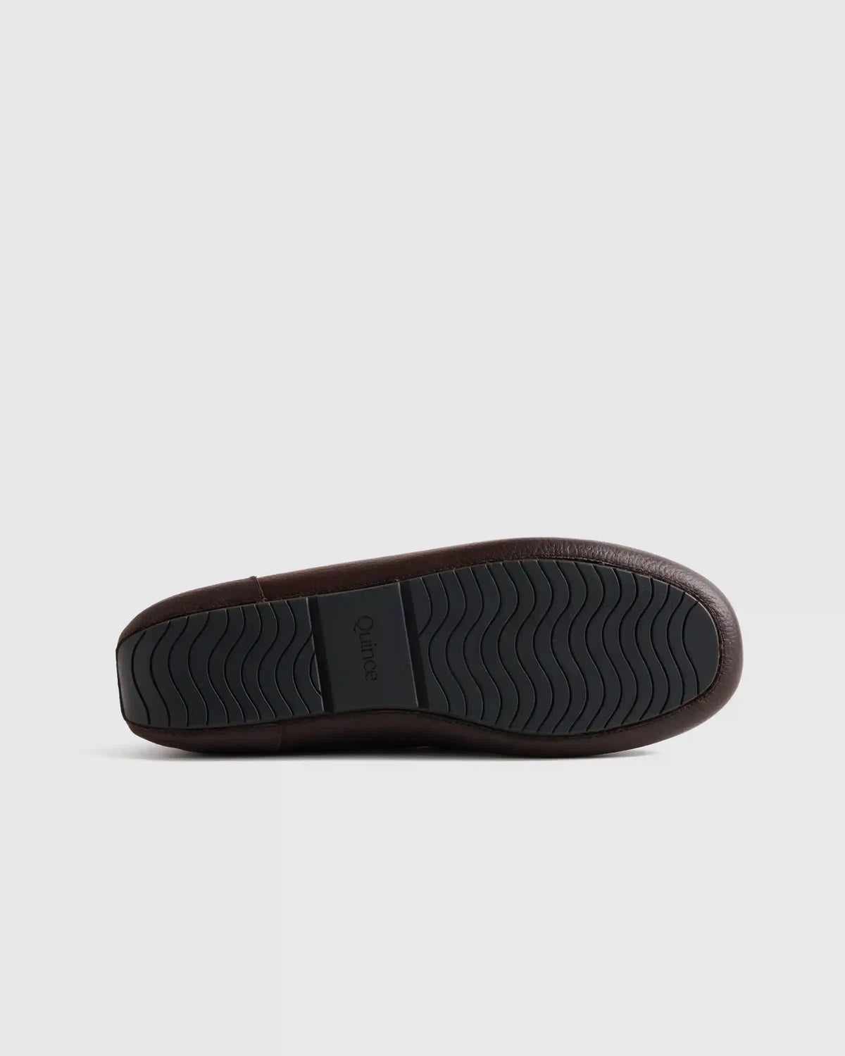 Italian Leather Handstitched Moccasin Slipper