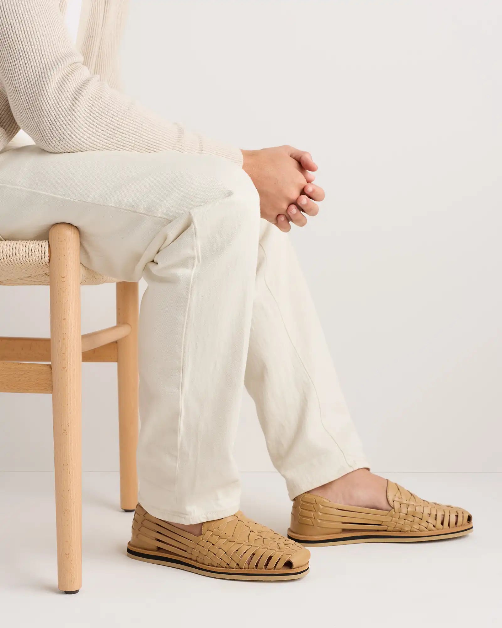 Handcrafted Leather Huarache Sandal
