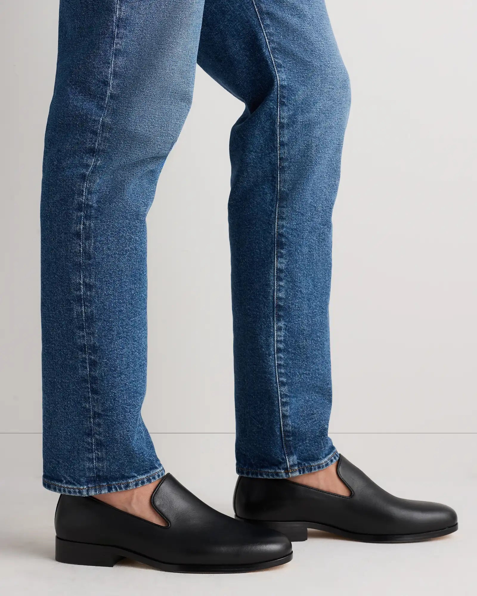Crafted Leather Slip-On Loafer