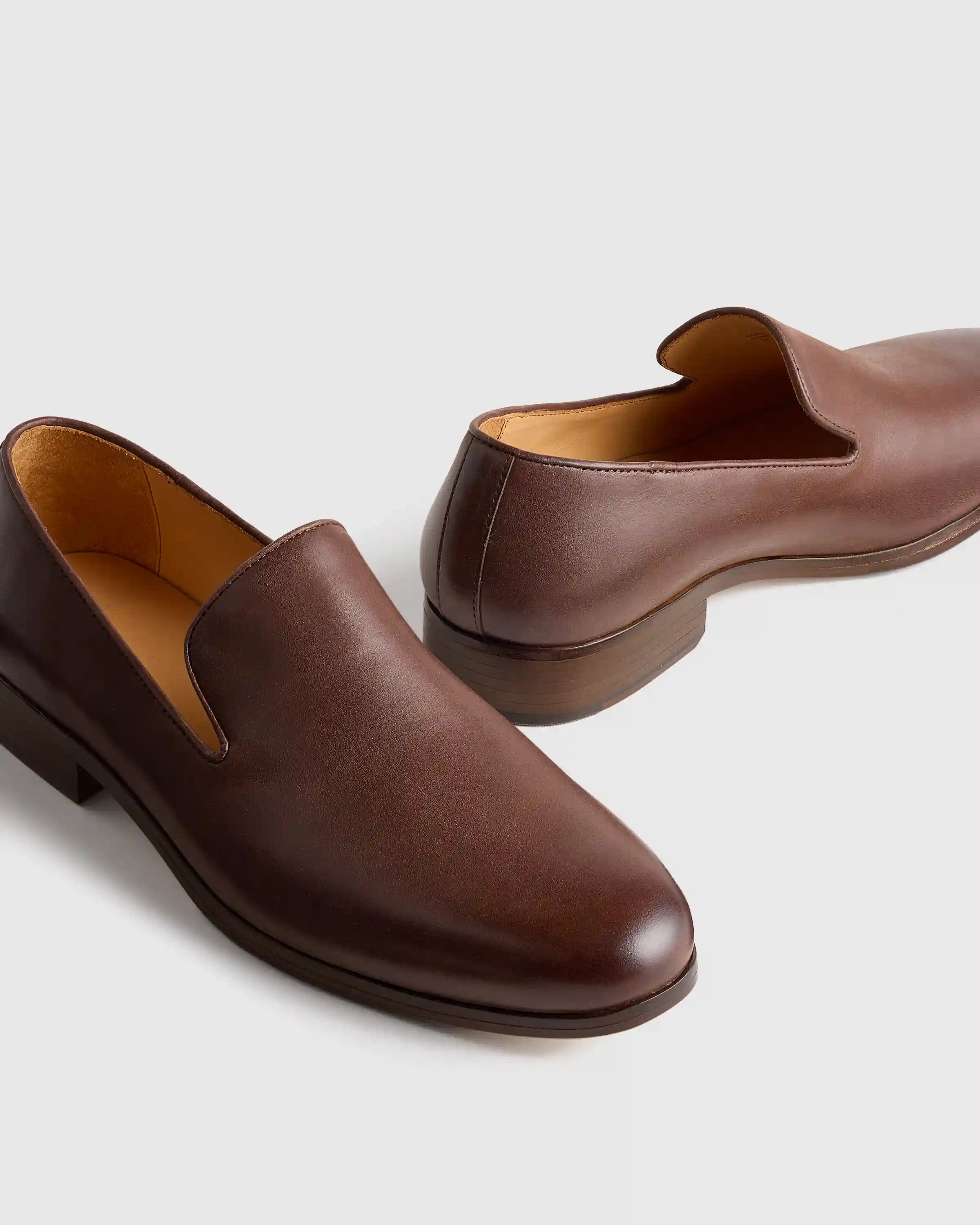 Crafted Leather Slip-On Loafer