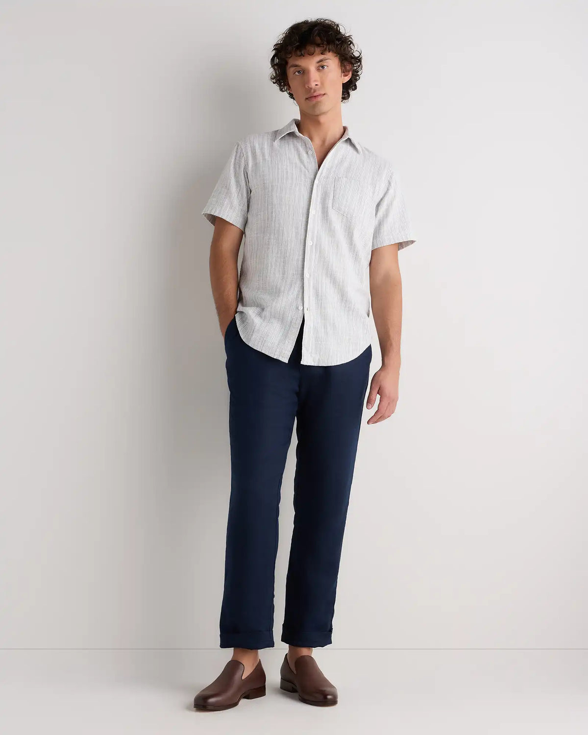 Crafted Leather Slip-On Loafer