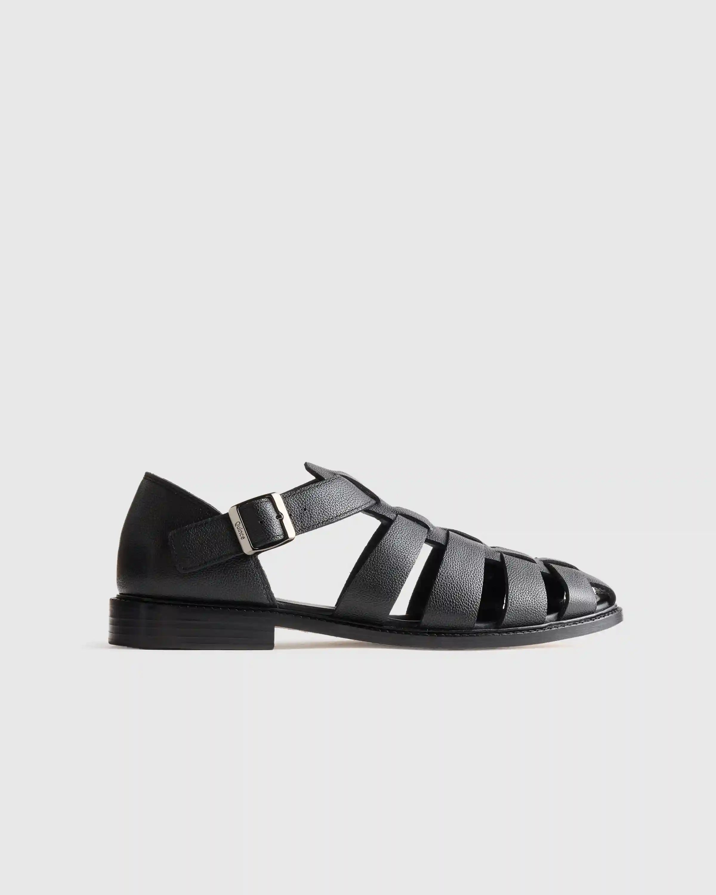 Calfskin Leather Fisherman Sandal