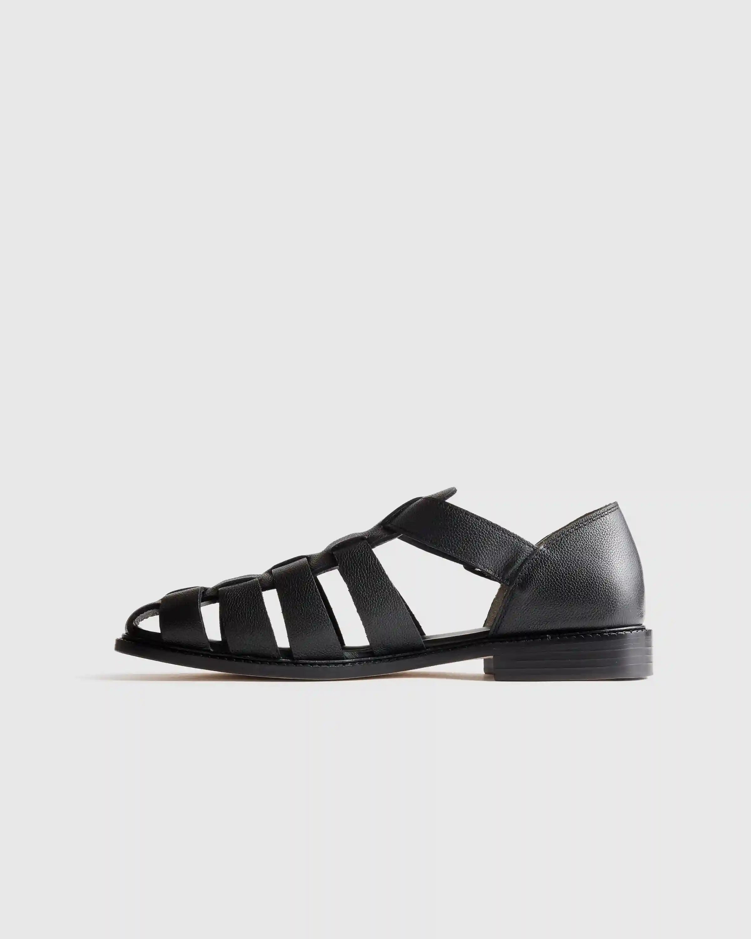 Calfskin Leather Fisherman Sandal