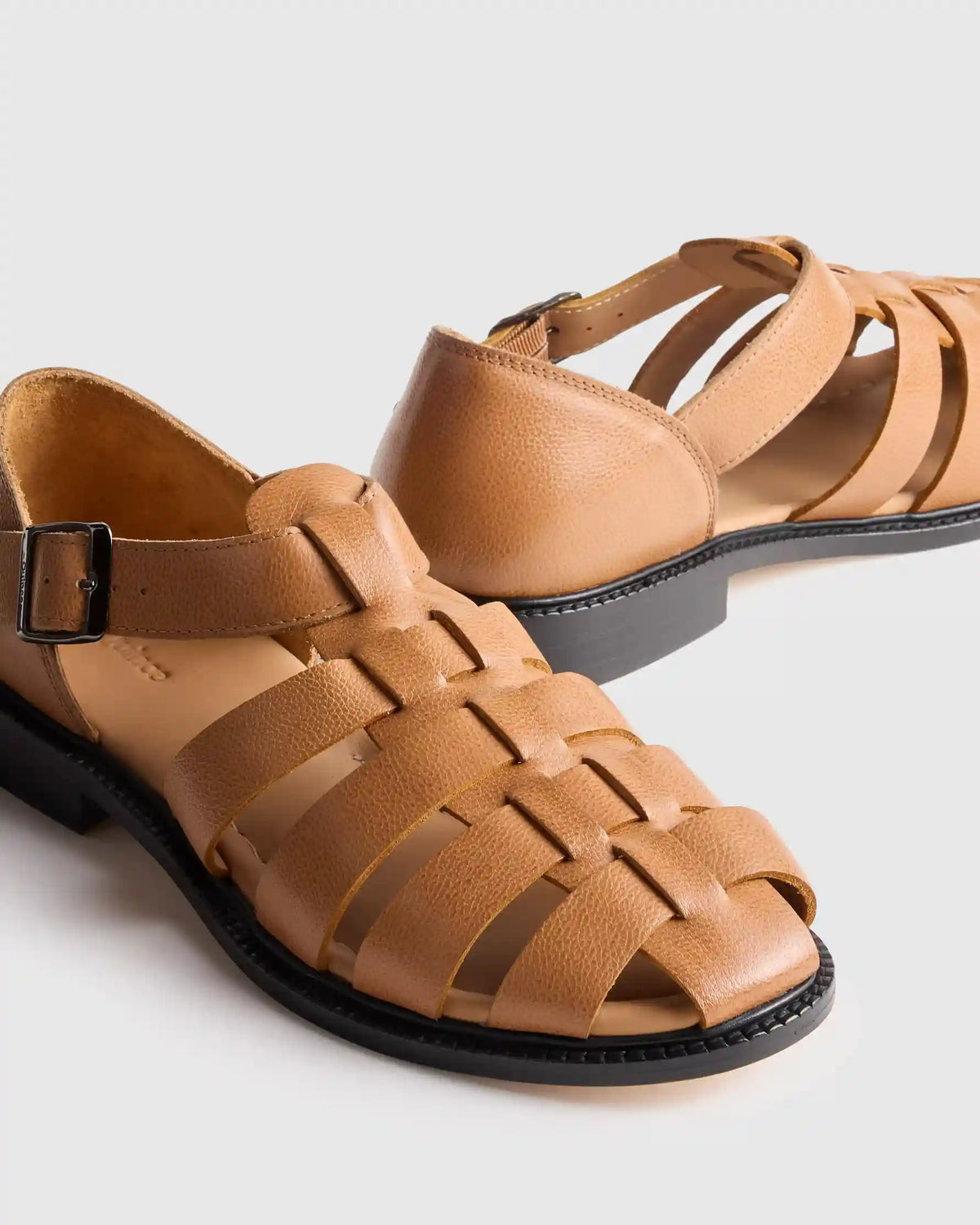 Calfskin Leather Fisherman Sandal