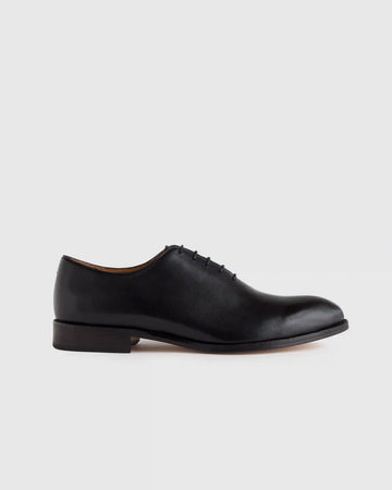Calfskin Leather Plain Toe Oxford