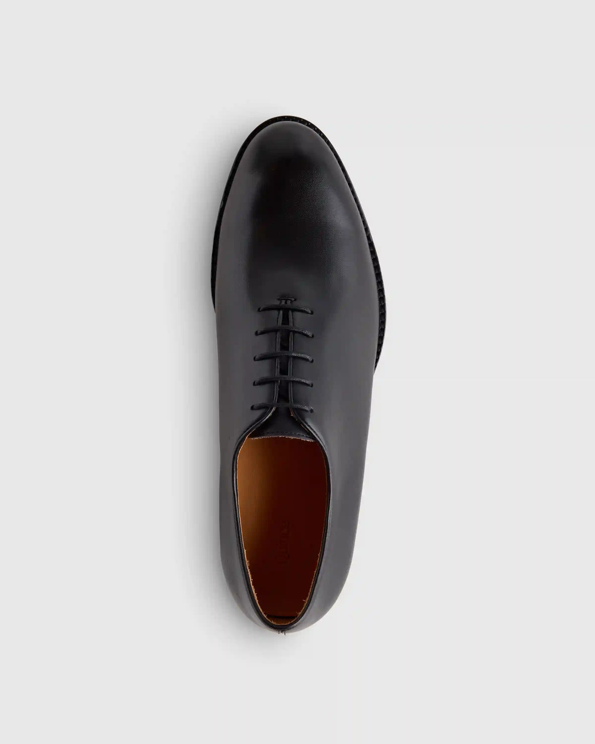 Calfskin Leather Plain Toe Oxford