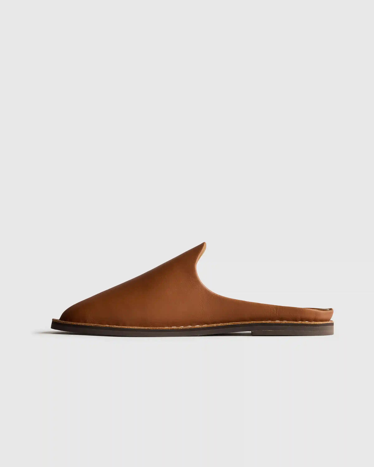 Italian Leather Mule Slip-On