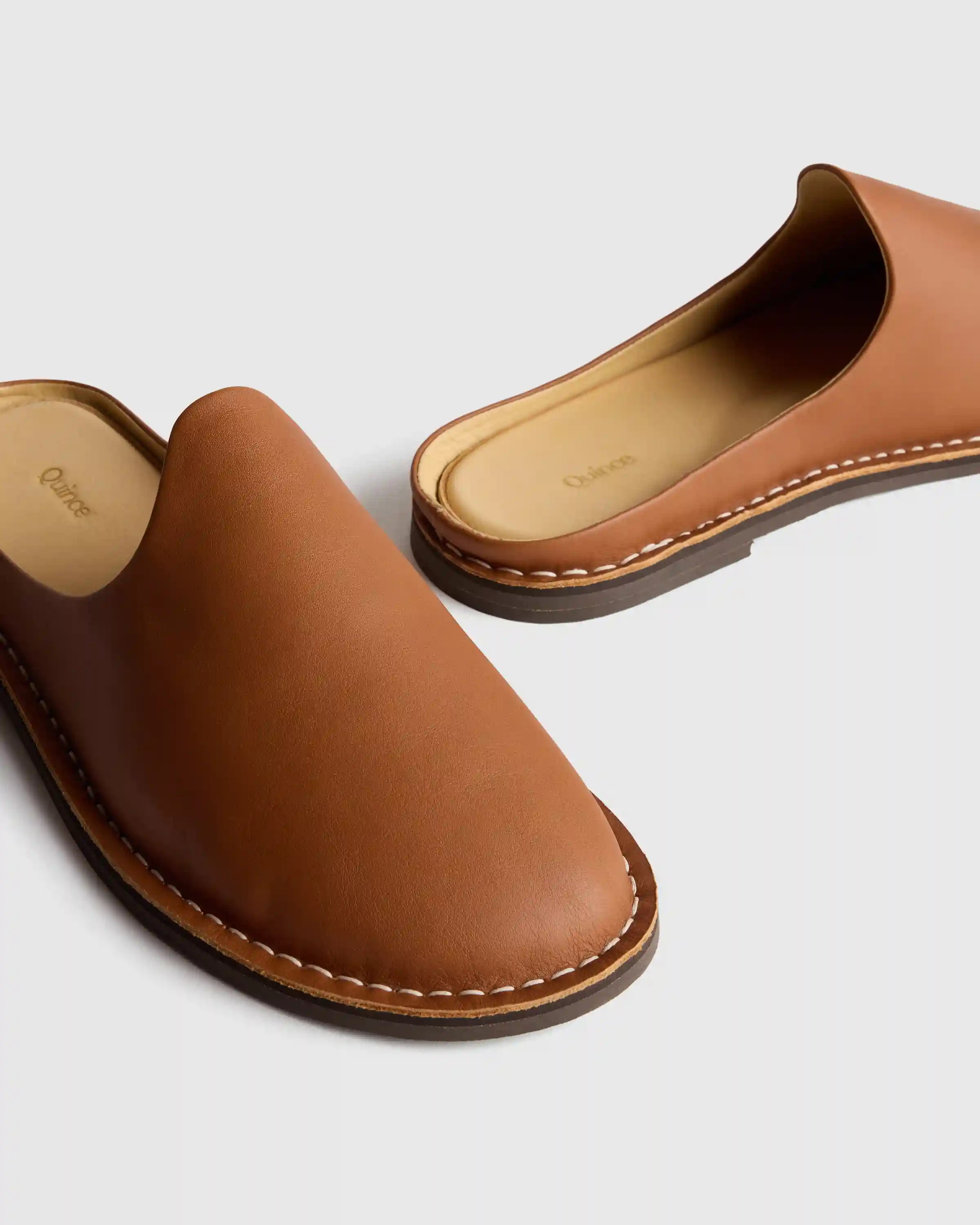 Italian Leather Mule Slip-On