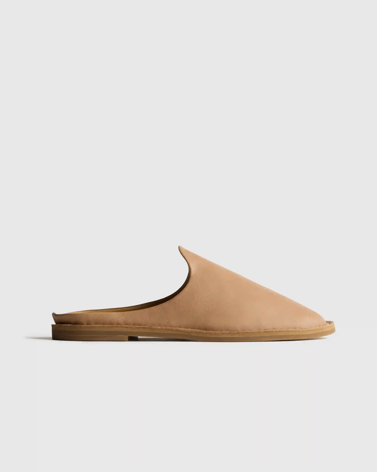 Italian Leather Mule Slip-On