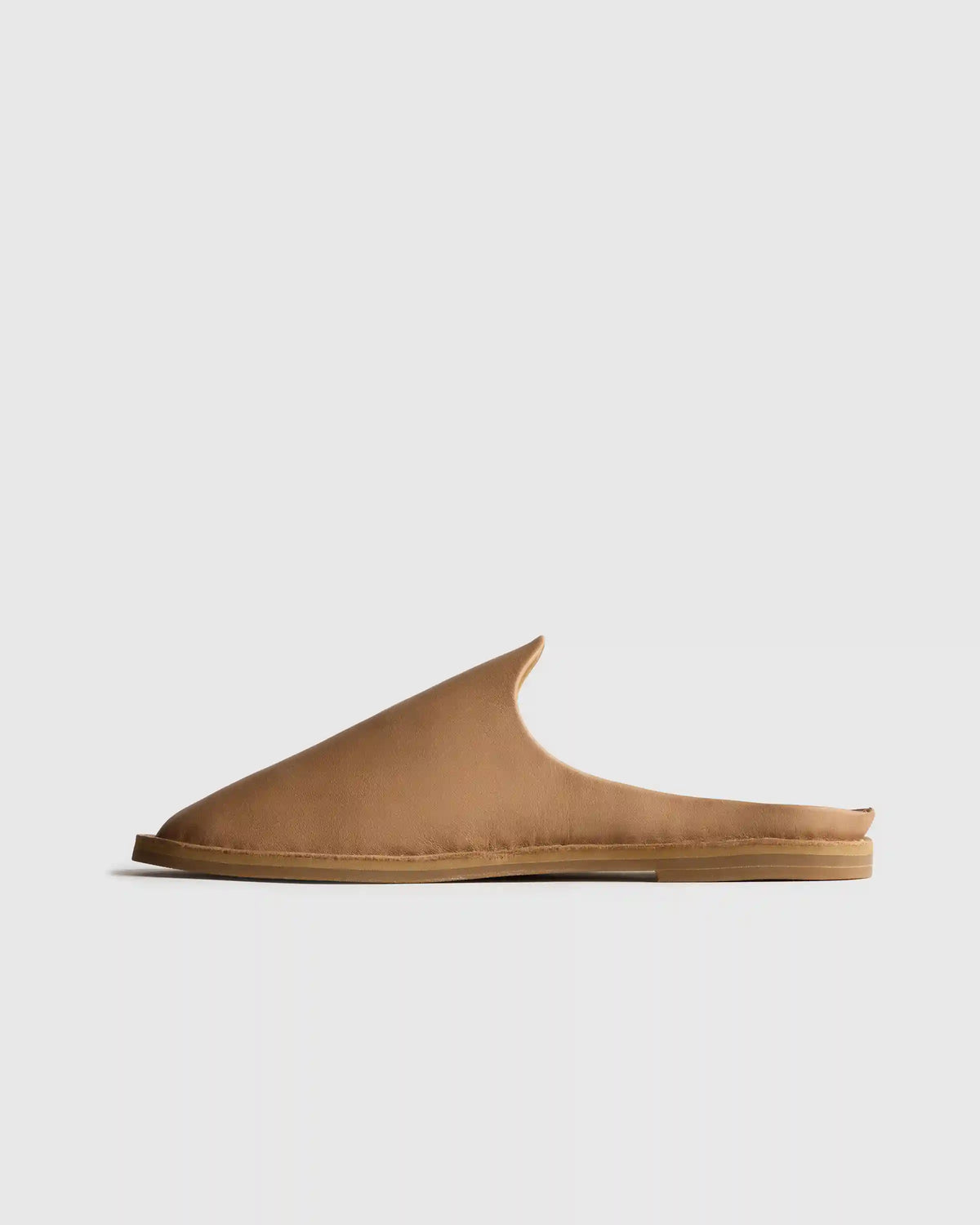 Italian Leather Mule Slip-On