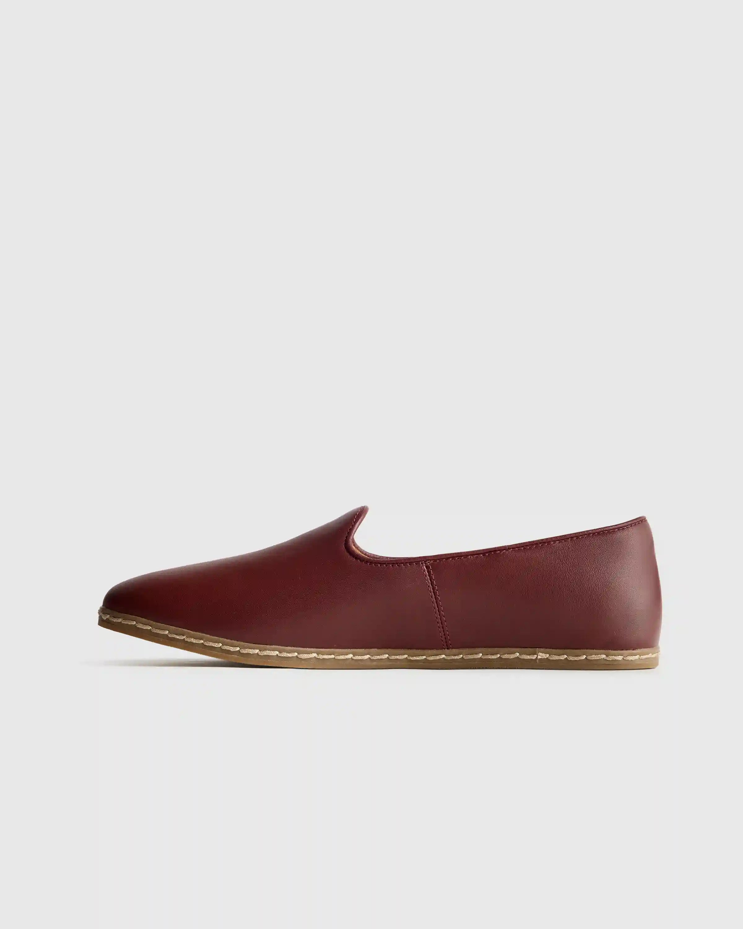 Crafted Leather Slip-On