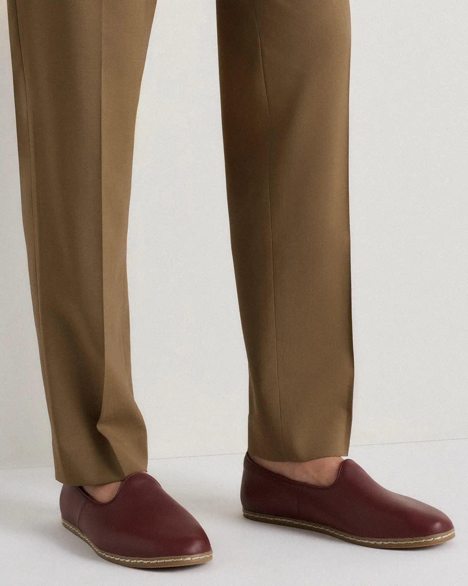 Crafted Leather Slip-On