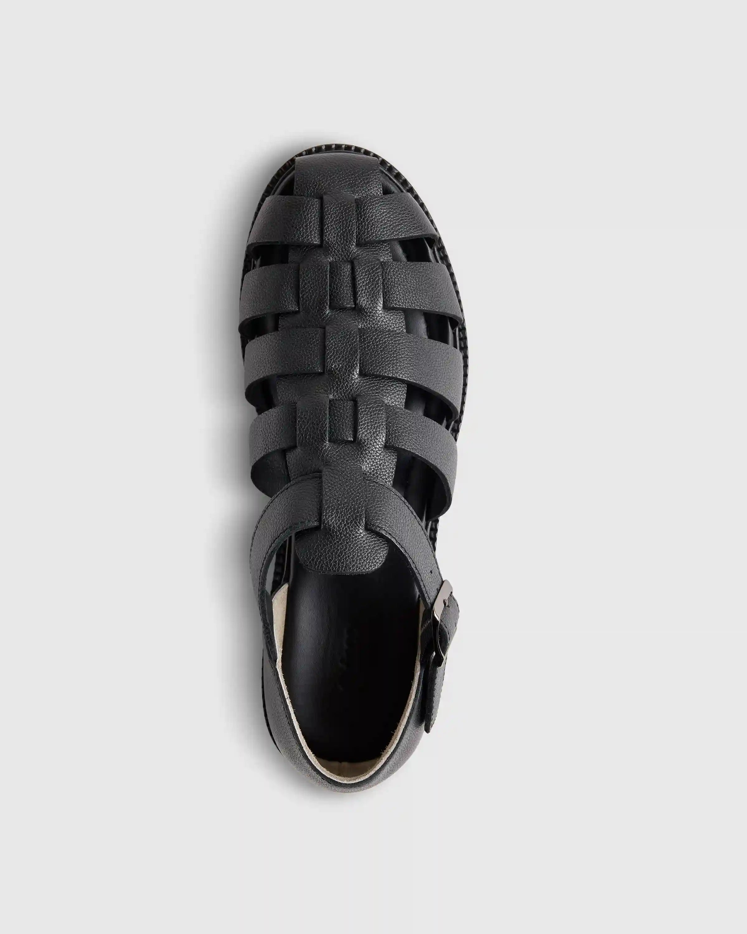 Calfskin Leather Fisherman Sandal