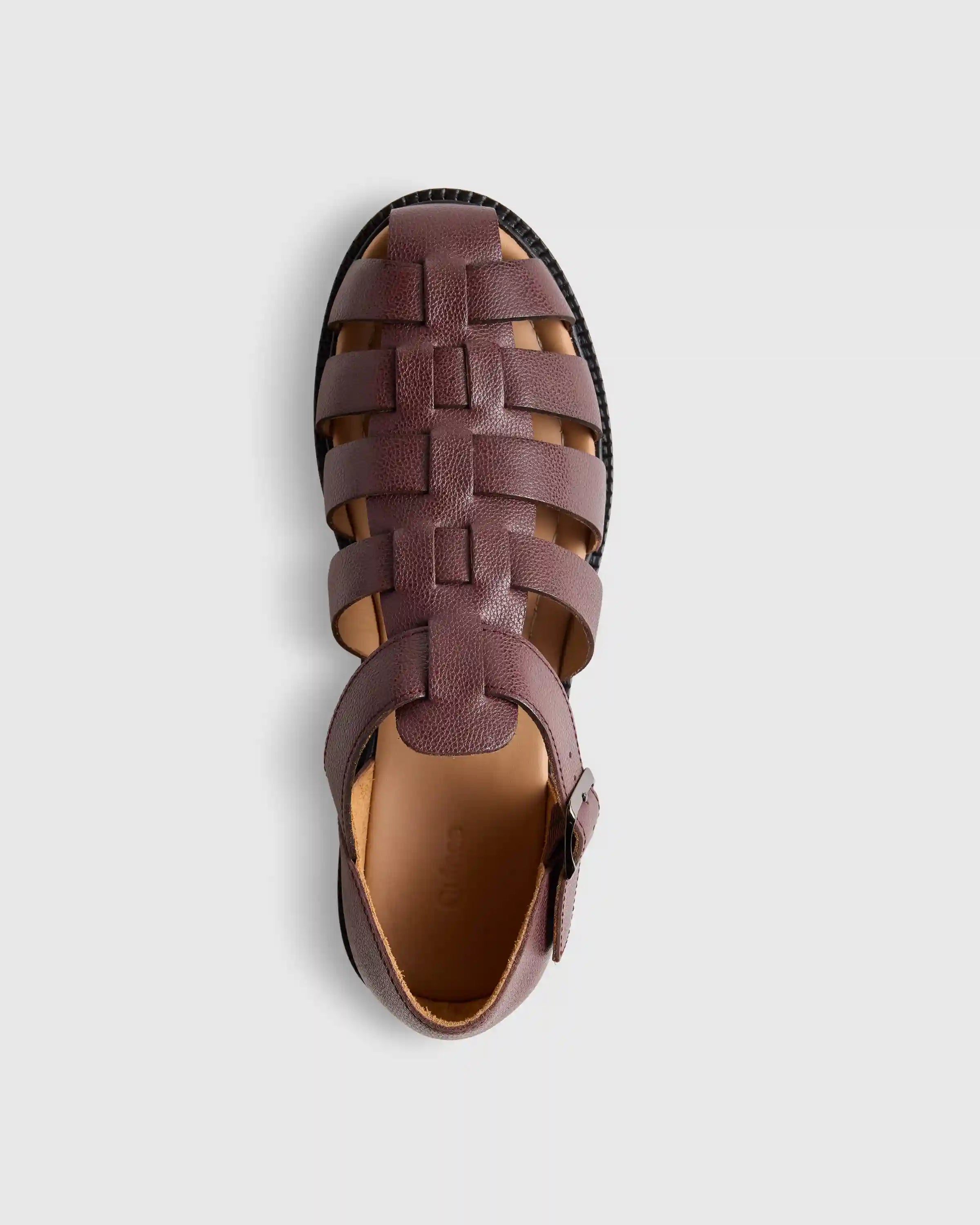 Calfskin Leather Fisherman Sandal
