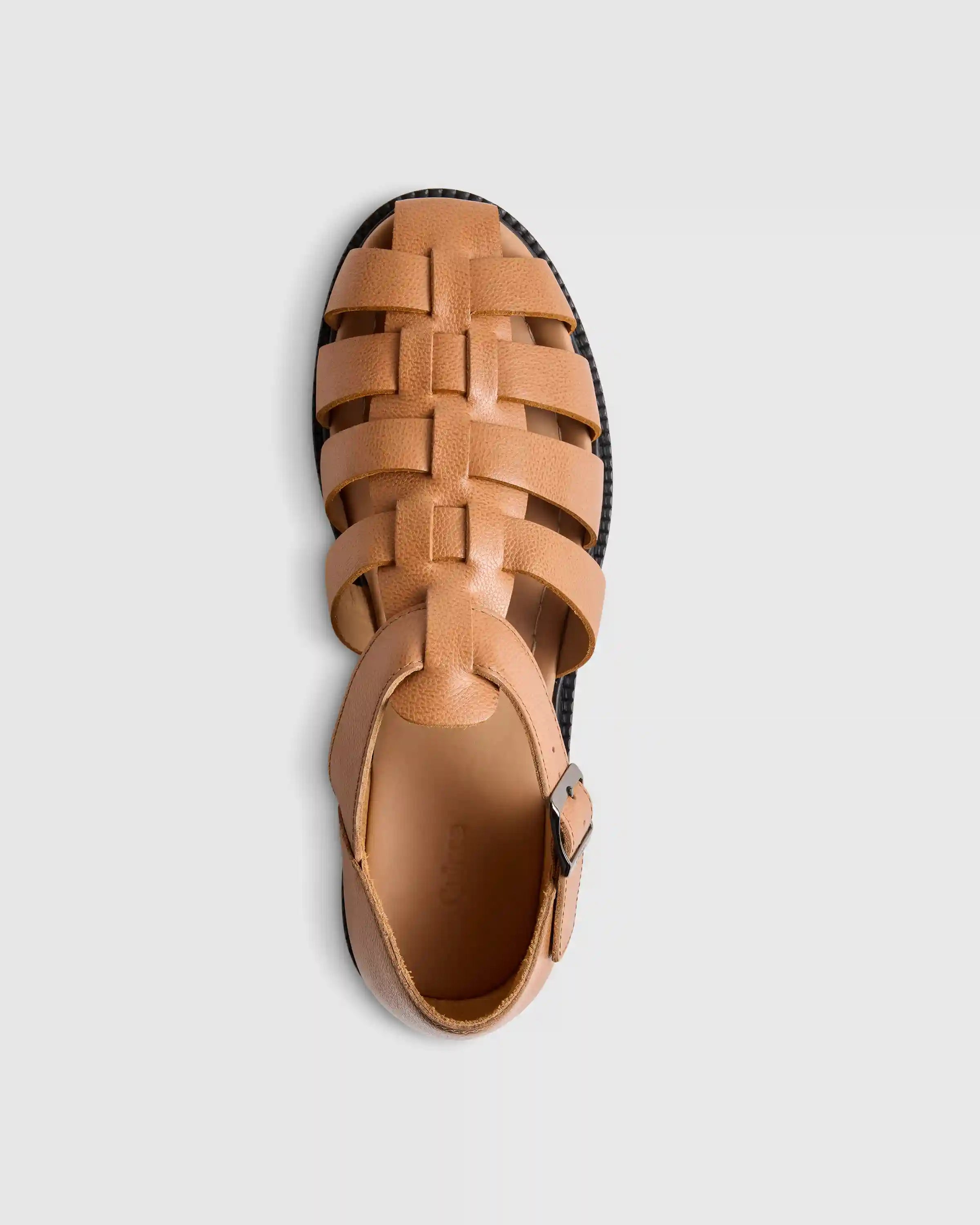 Calfskin Leather Fisherman Sandal