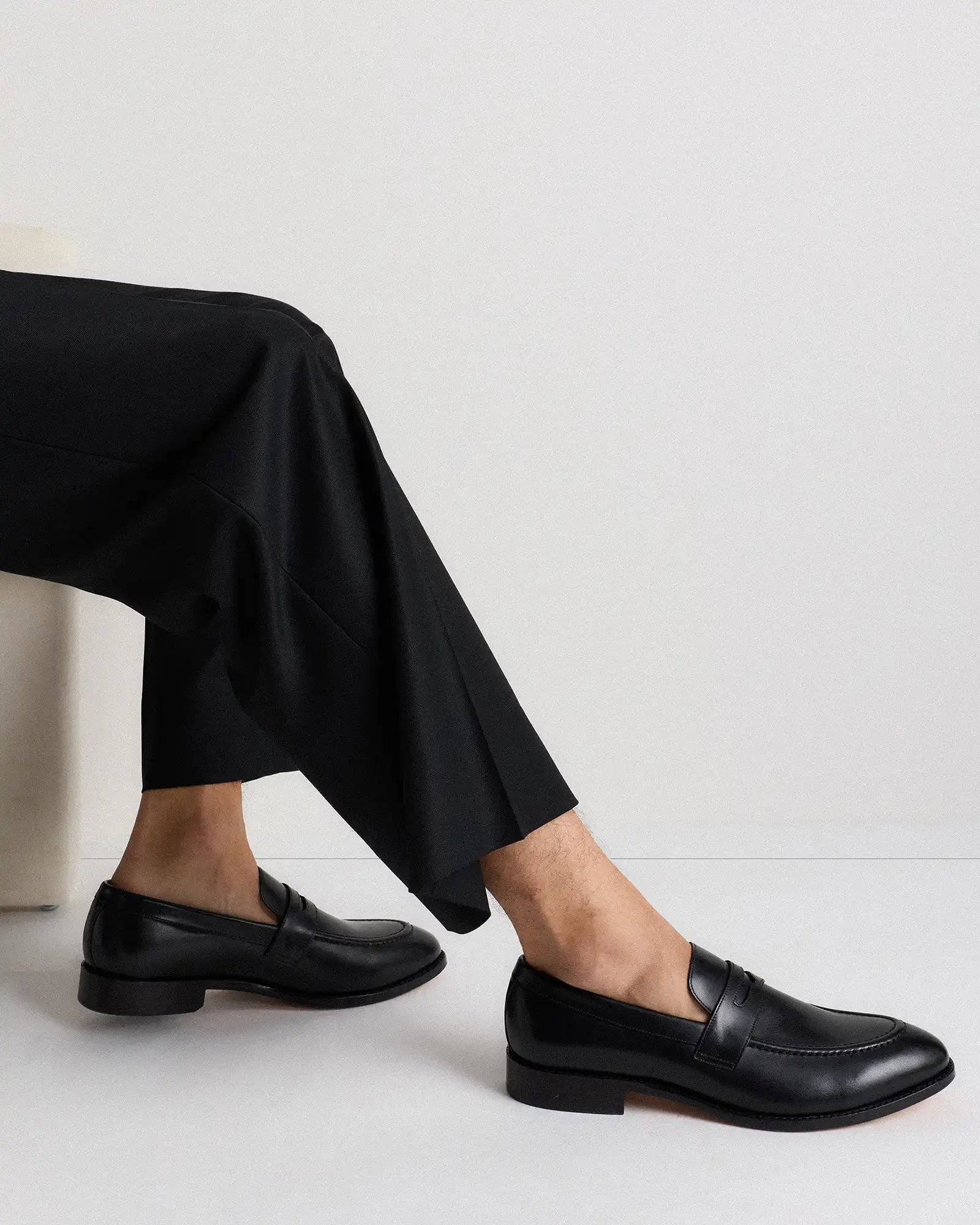 Calfskin Leather Penny Loafer