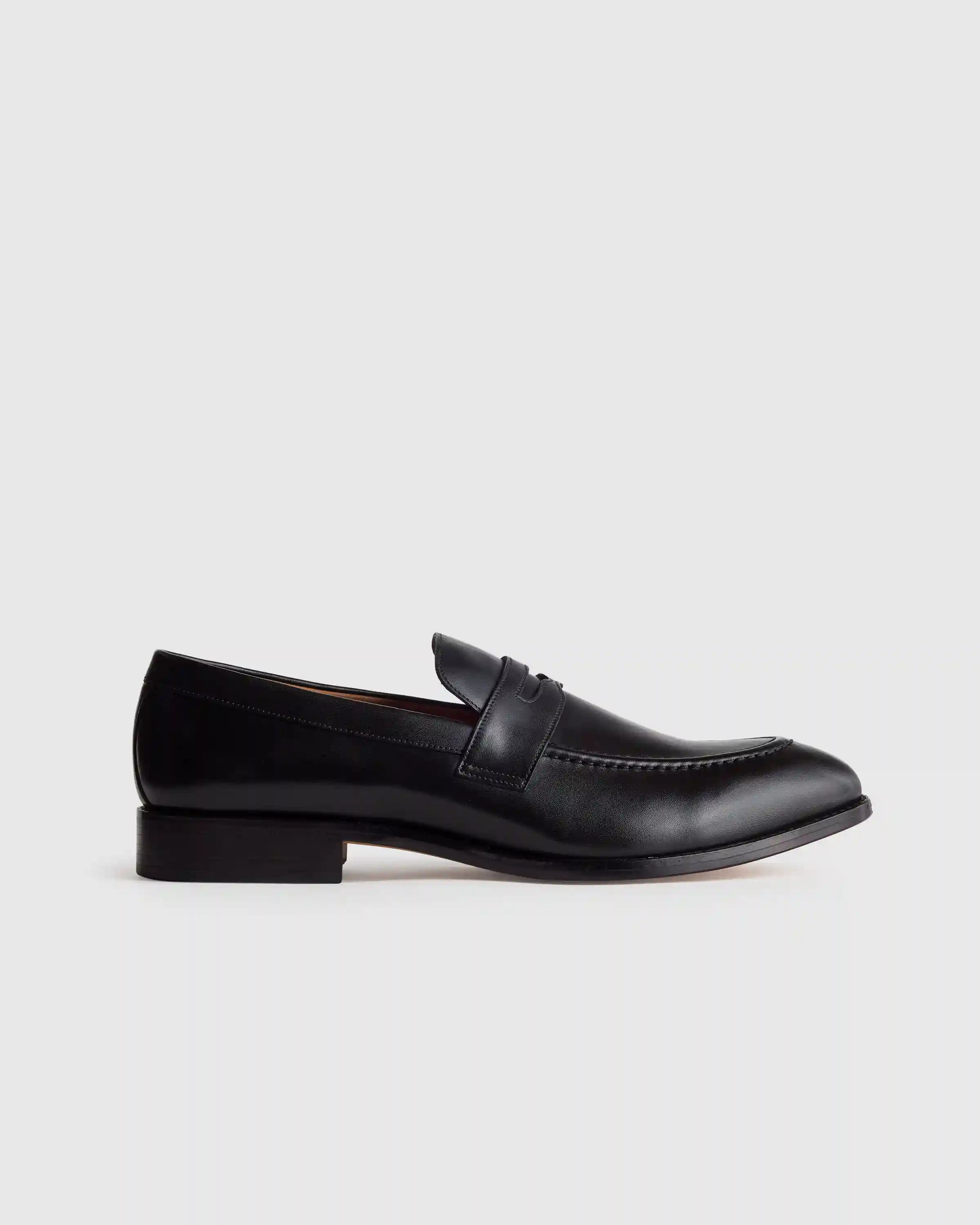 Calfskin Leather Penny Loafer