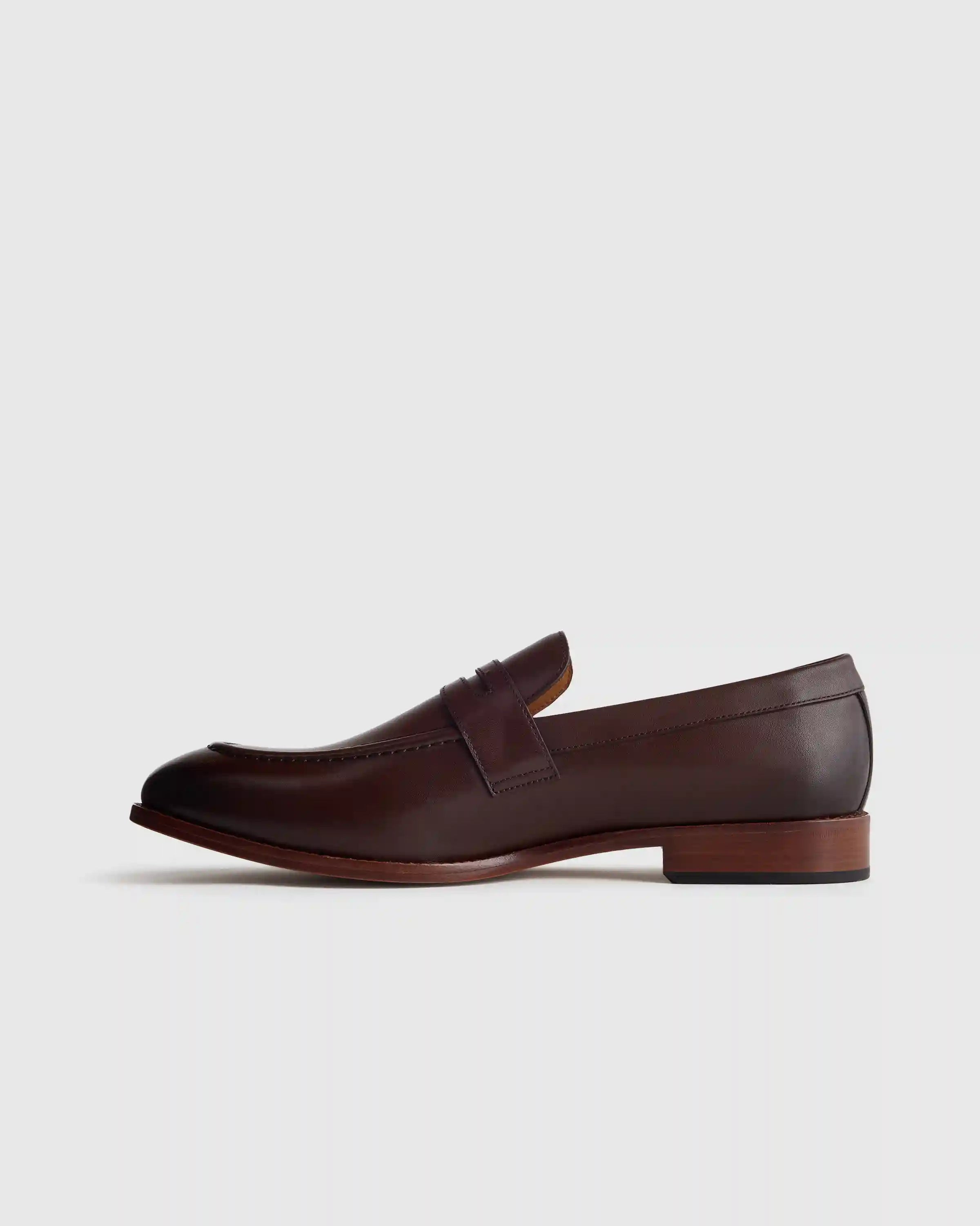 Calfskin Leather Penny Loafer
