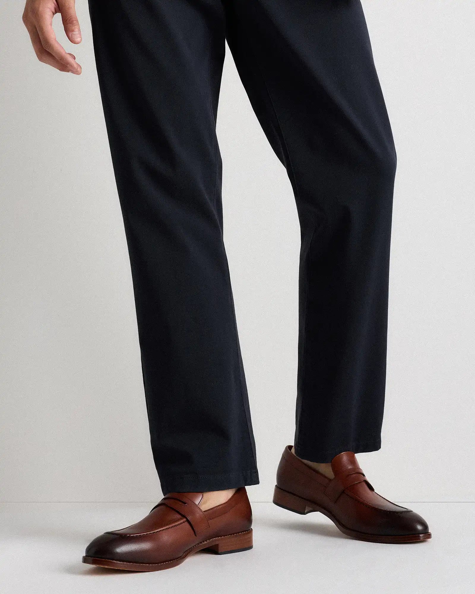 Calfskin Leather Penny Loafer