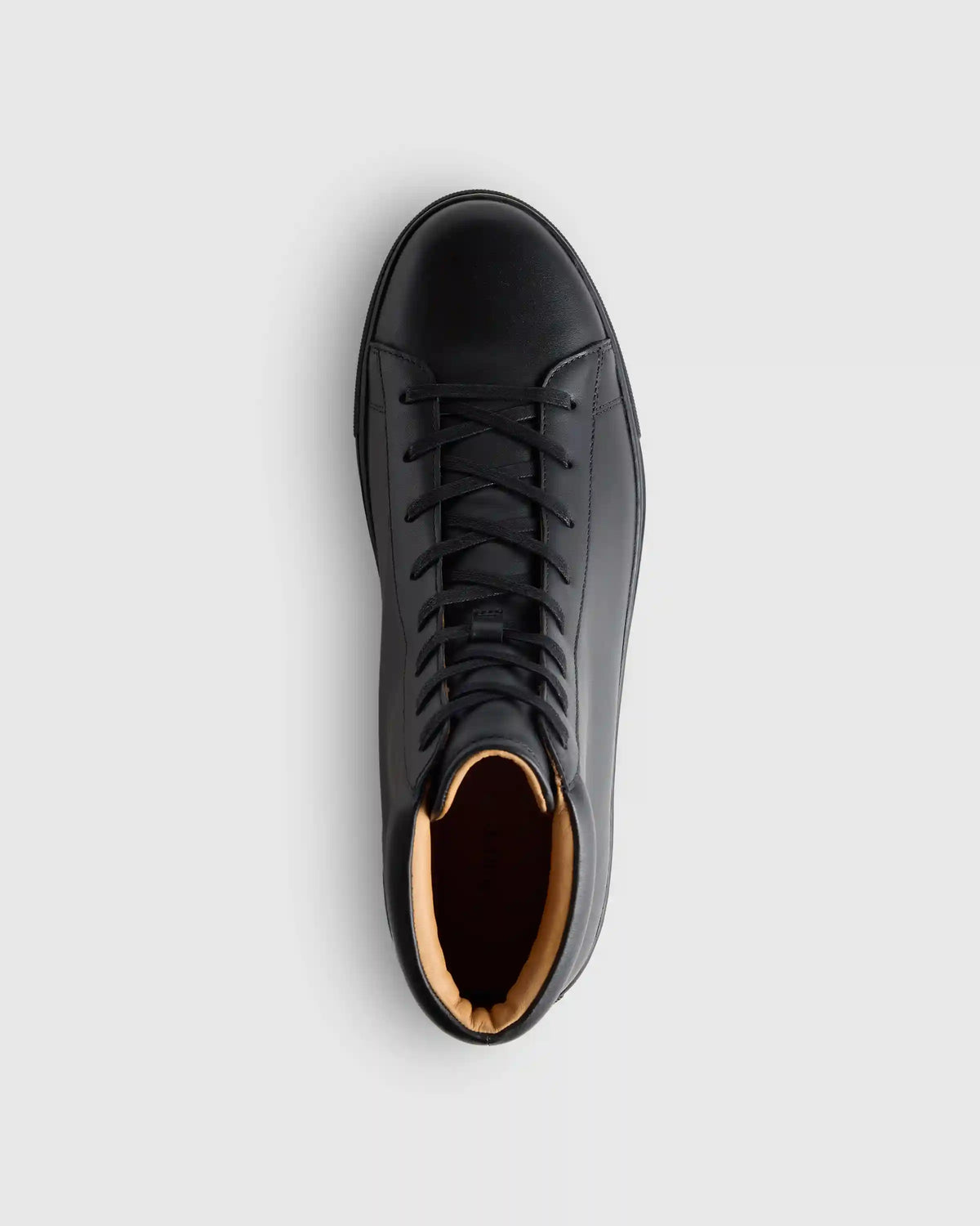 Italian Leather High Top Everyday Sneaker