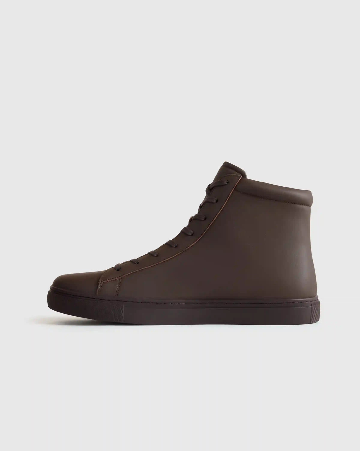 Italian Leather High Top Everyday Sneaker