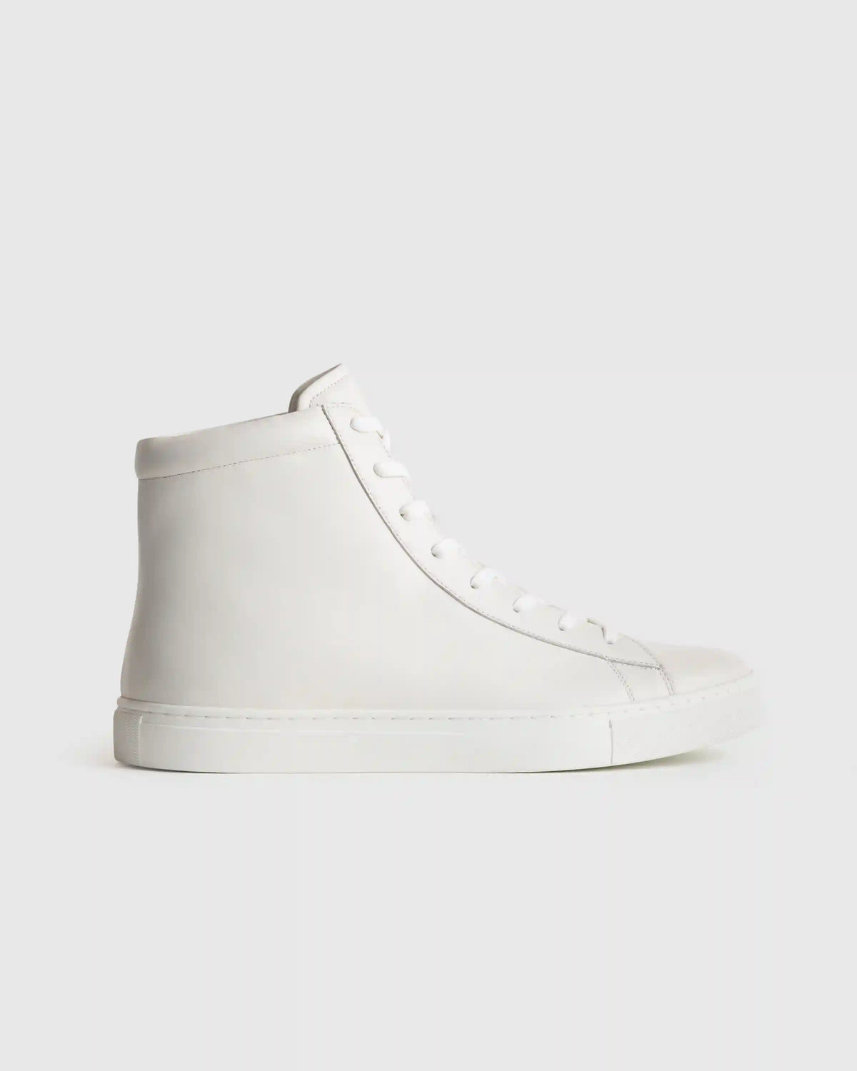 Italian Leather High Top Everyday Sneaker