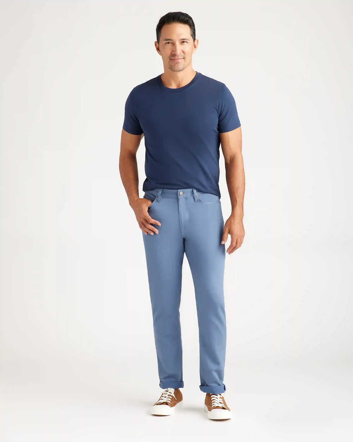 Comfort Stretch Traveler 5-Pocket Pants - Straight