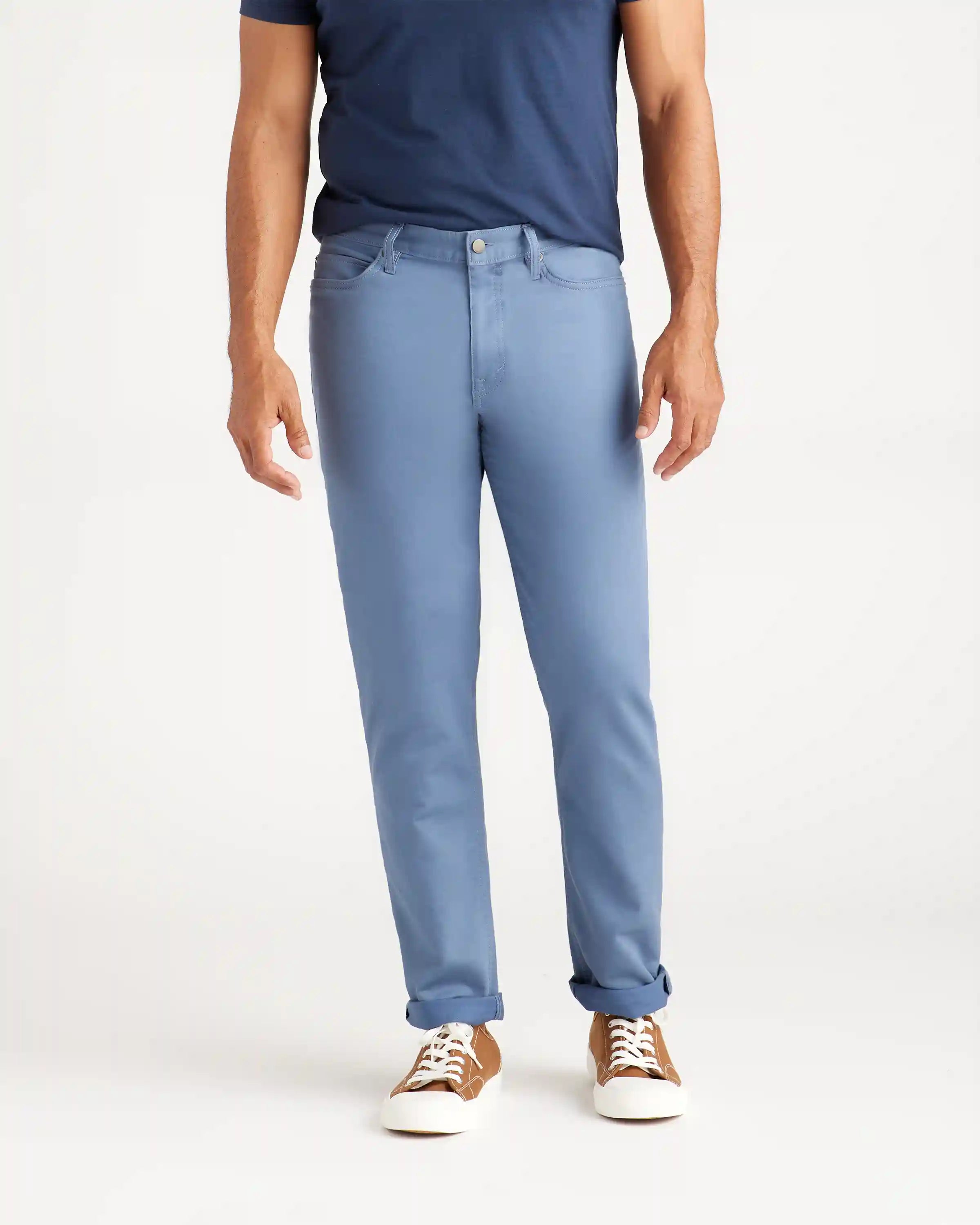 Comfort Stretch Traveler 5-Pocket Pants - Straight