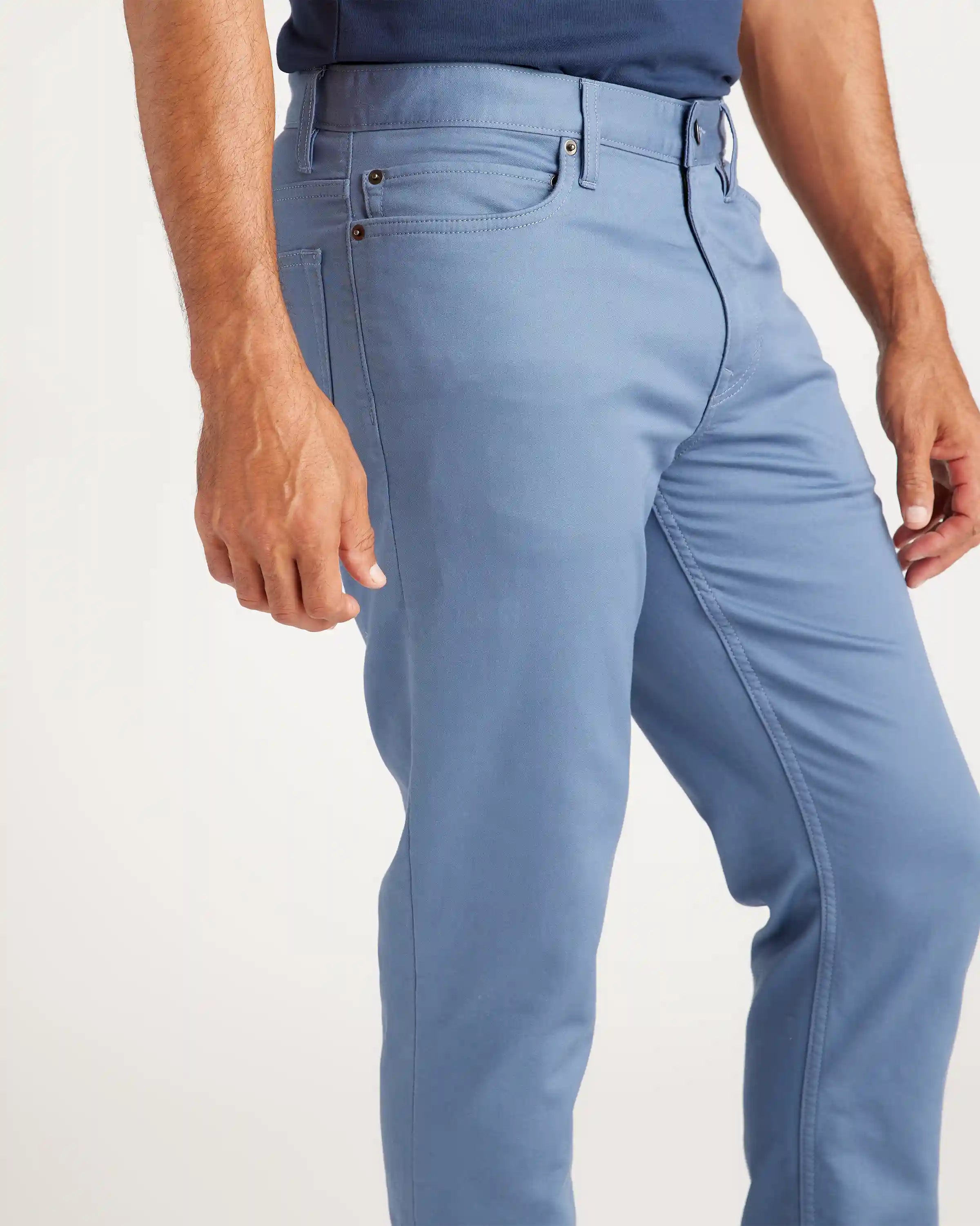 Comfort Stretch Traveler 5-Pocket Pants - Straight