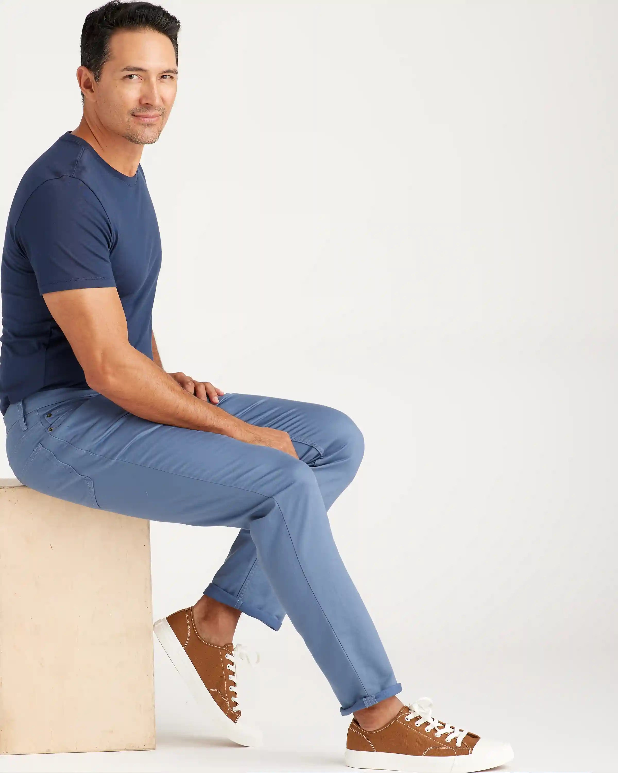Comfort Stretch Traveler 5-Pocket Pants - Straight