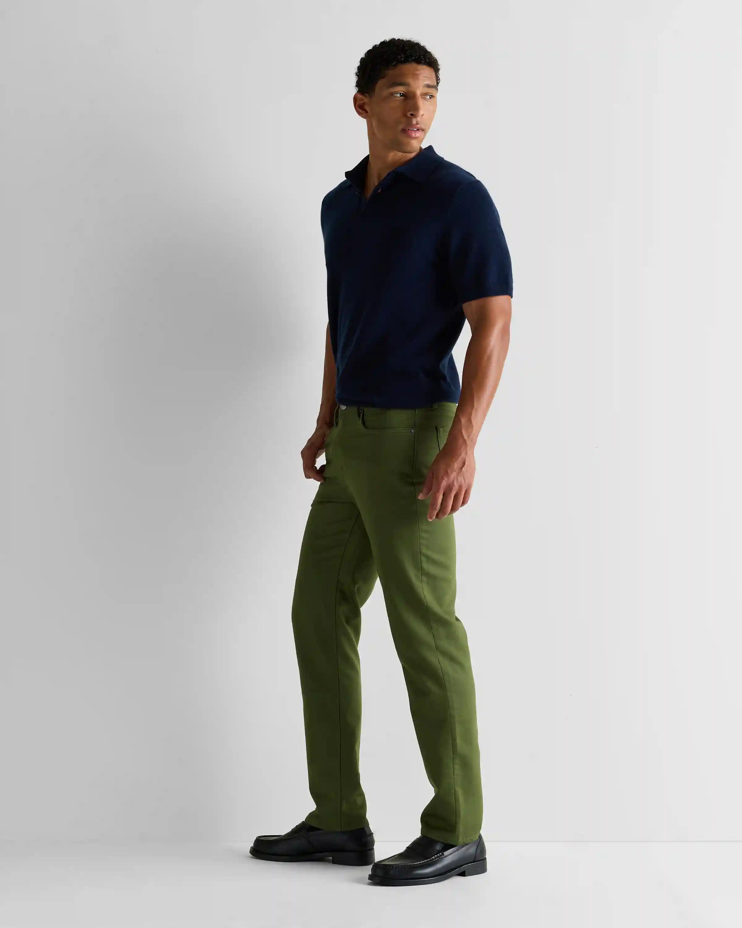 Comfort Stretch Traveler 5-Pocket Pants - Straight