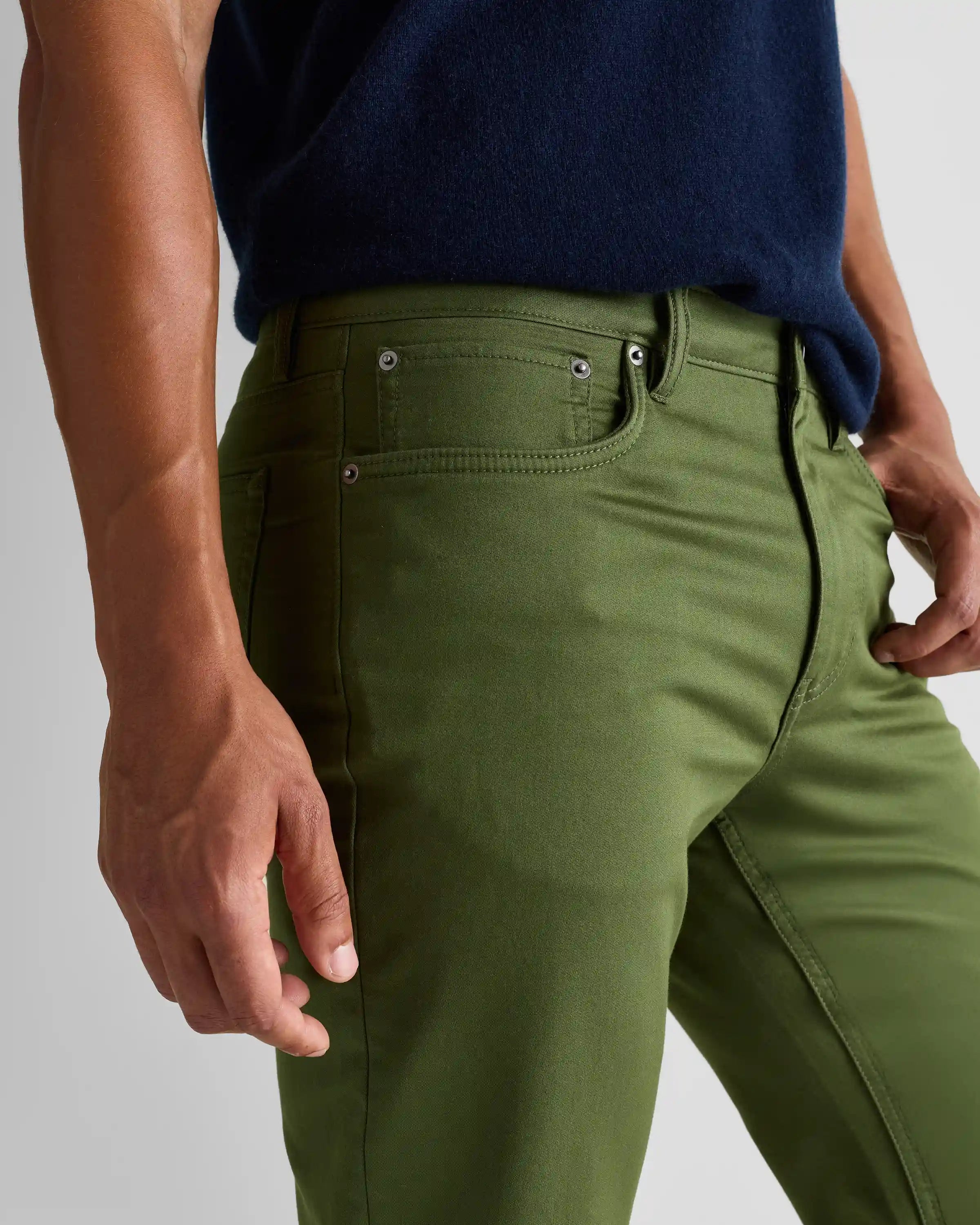 Comfort Stretch Traveler 5-Pocket Pants - Straight