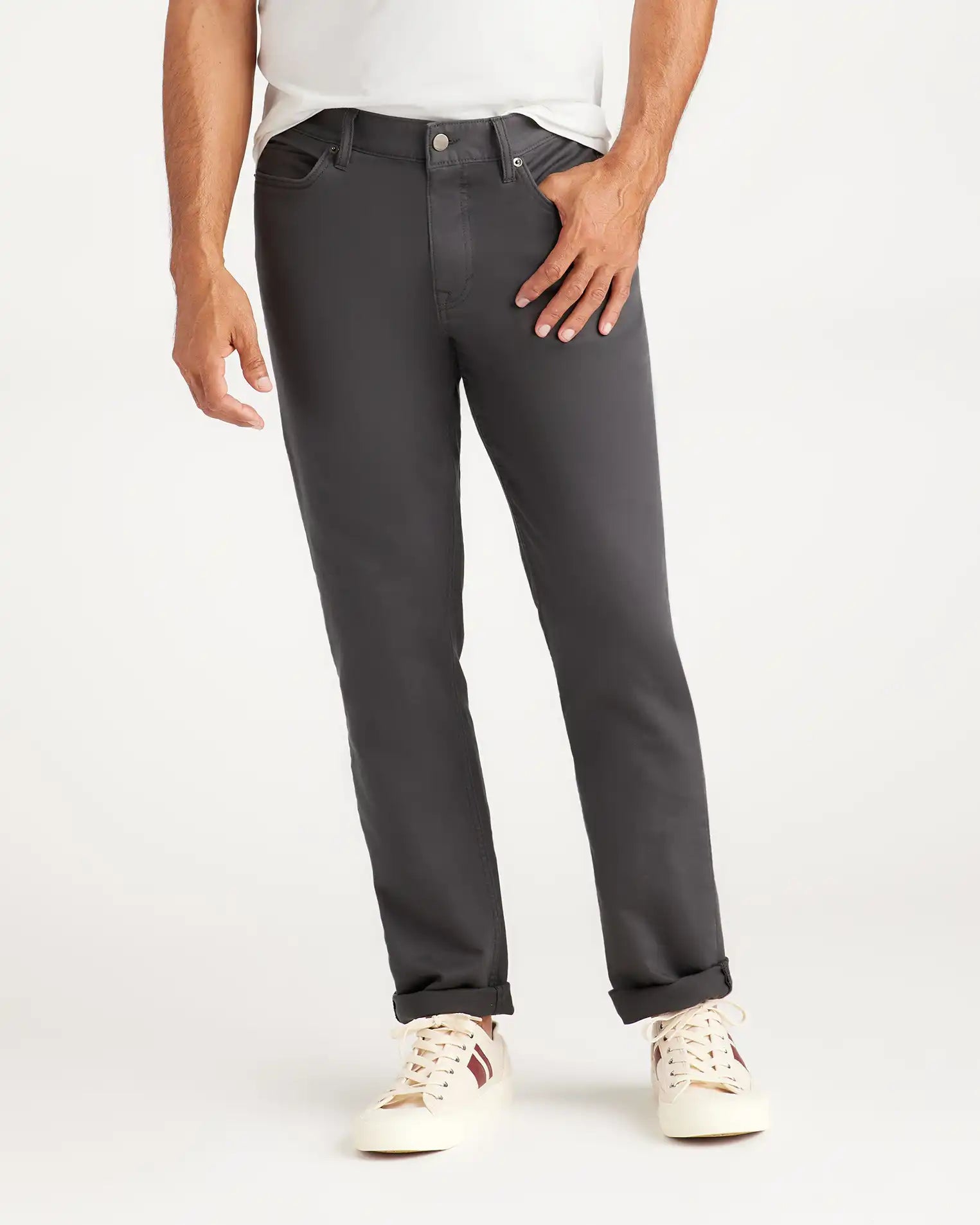 Comfort Stretch Traveler 5-Pocket Pants - Straight