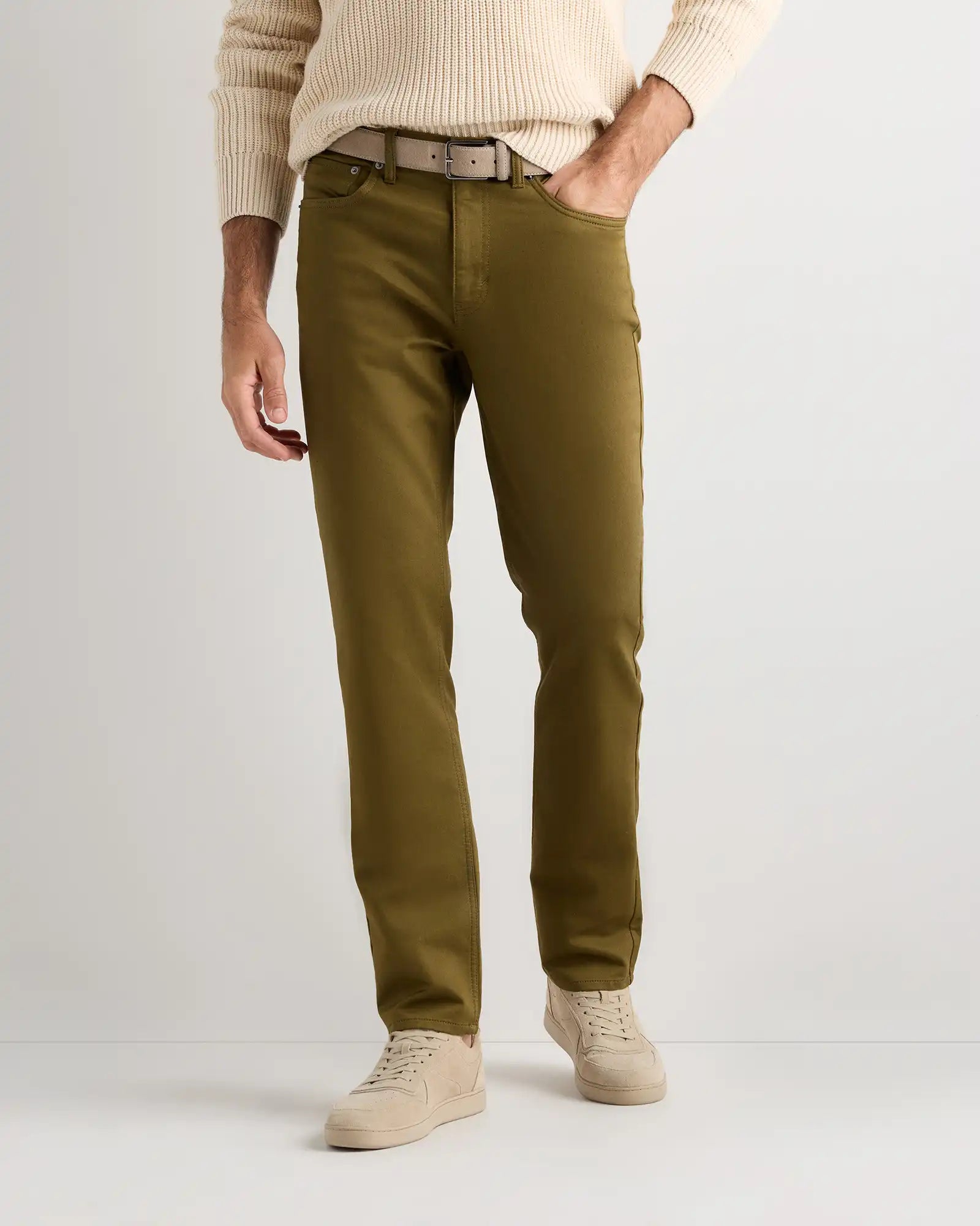 Comfort Stretch Traveler 5-Pocket Pants - Straight