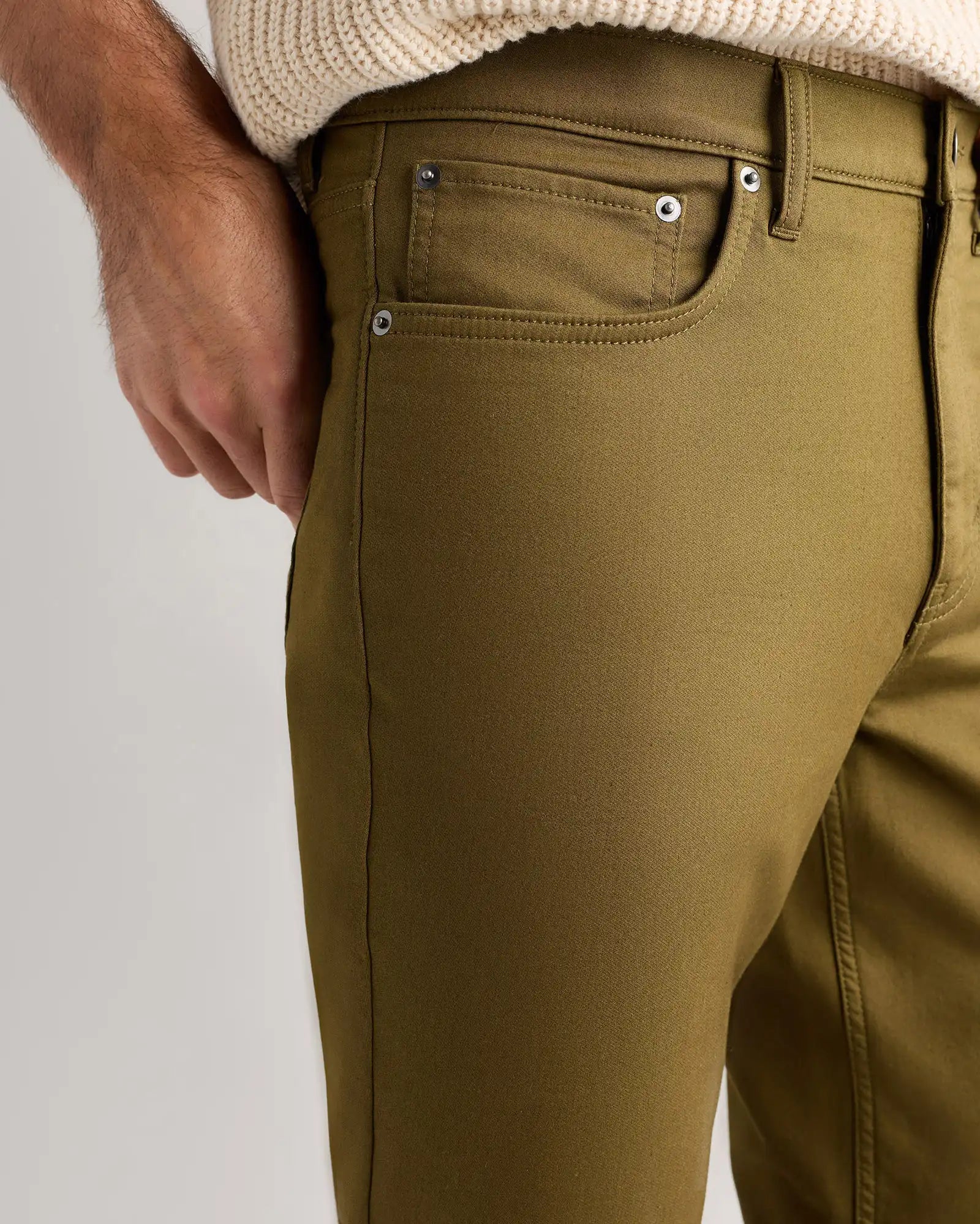 Comfort Stretch Traveler 5-Pocket Pants - Straight
