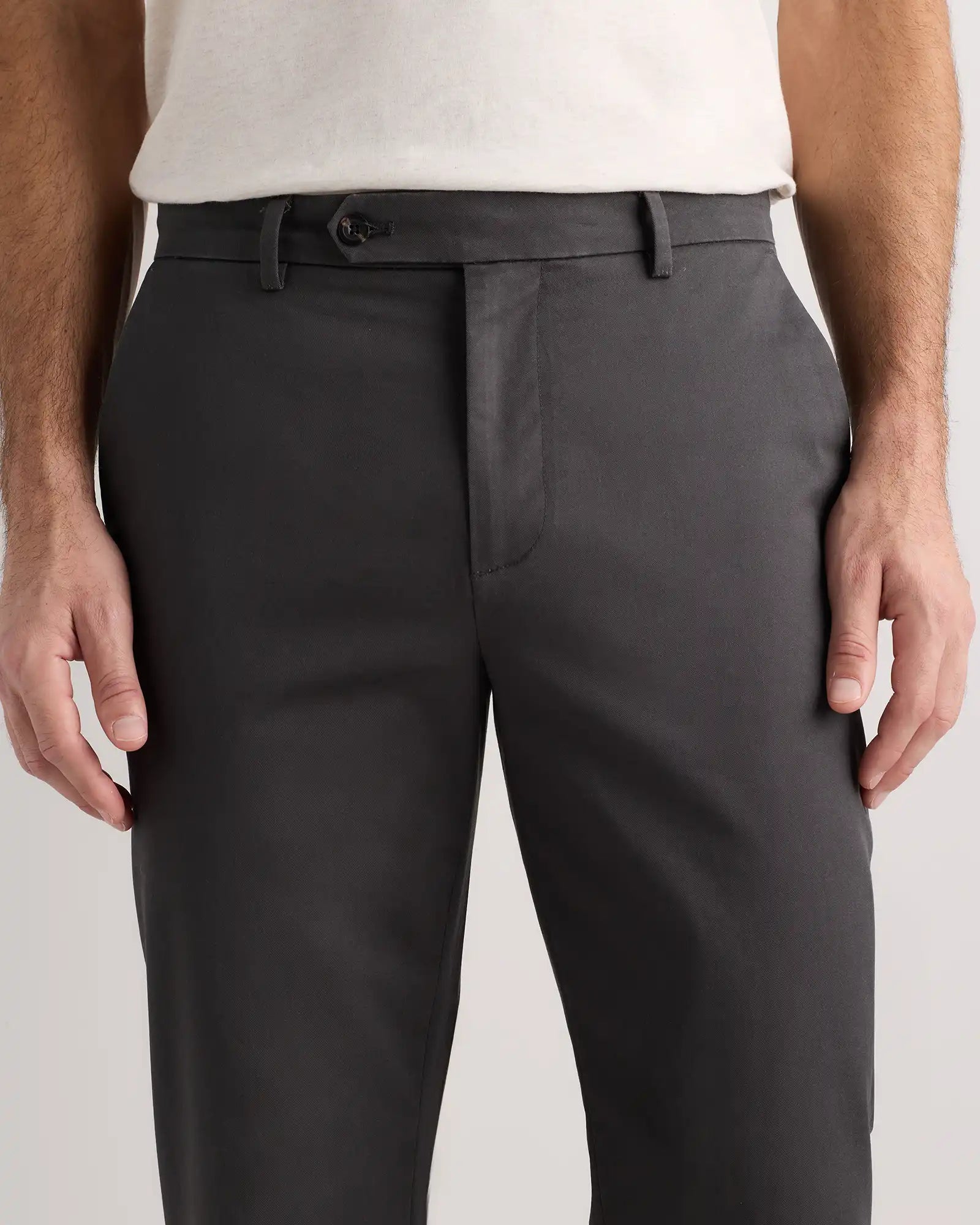 Organic Non-Iron Chino Pants - Straight
