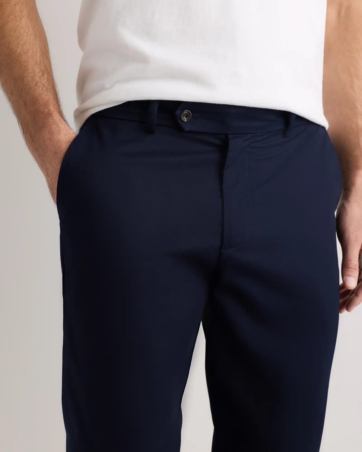 Organic Non-Iron Chino Pants - Straight