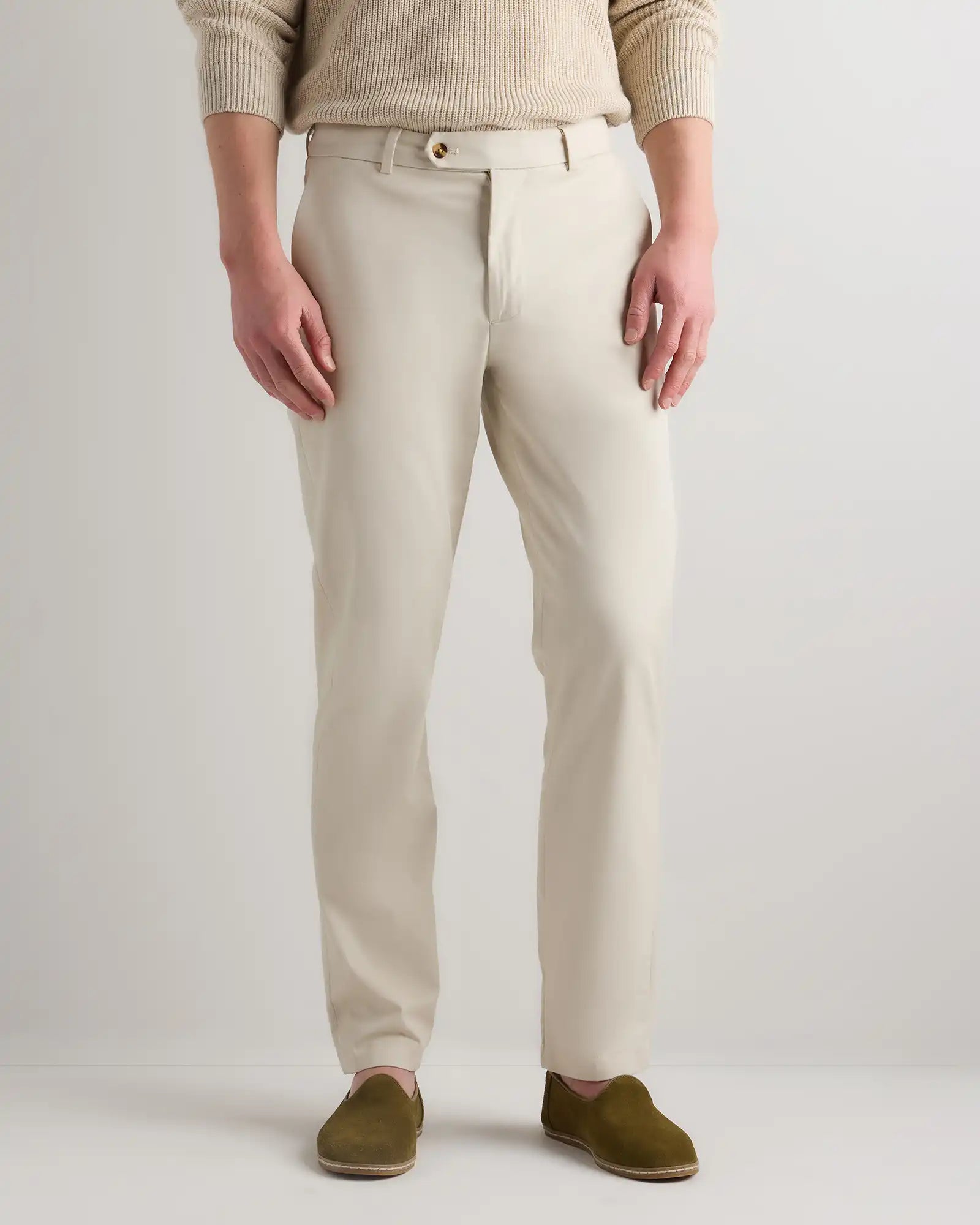 Organic Non-Iron Chino Pants - Straight