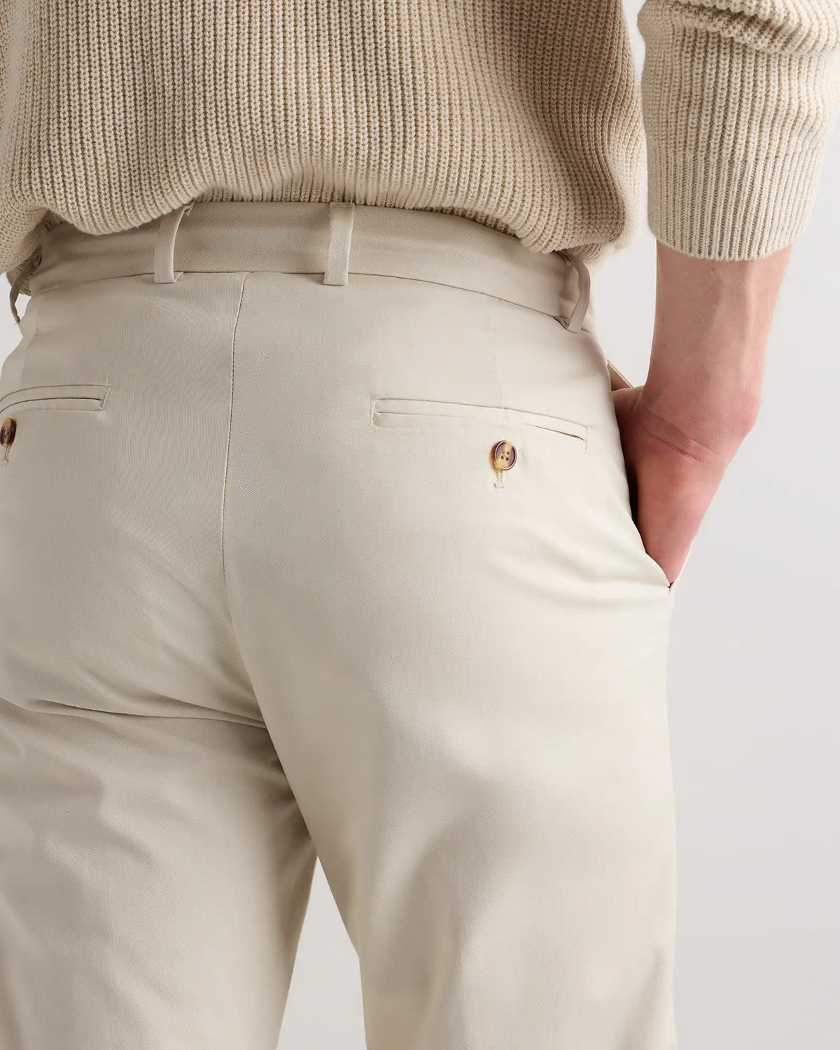Organic Non-Iron Chino Pants - Straight