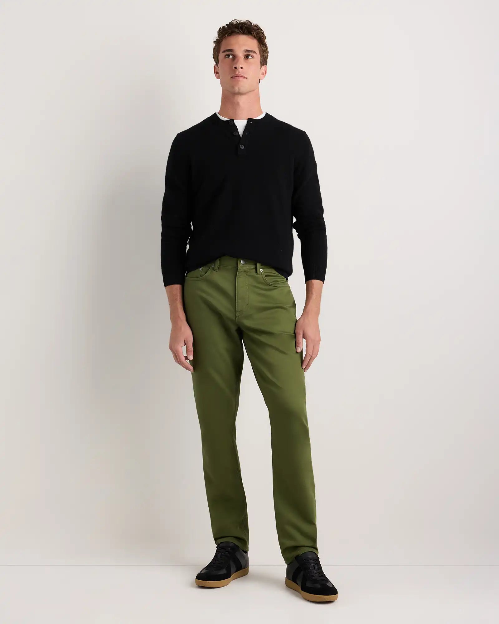 Comfort Stretch Traveler 5-Pocket Pants - Athletic Tapered