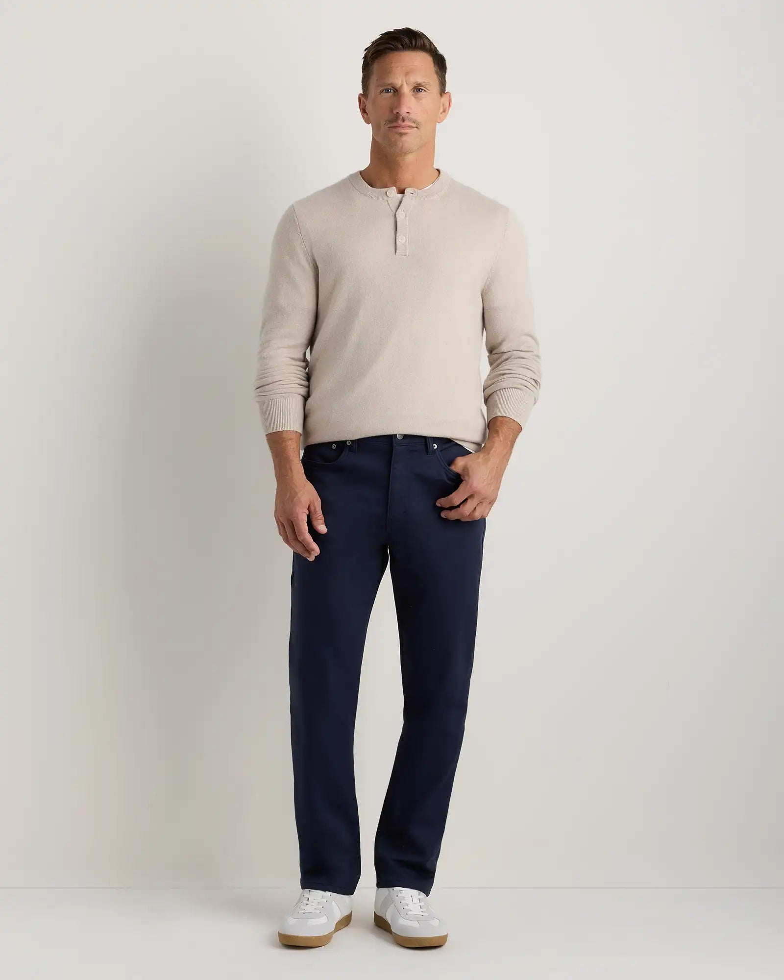 Comfort Stretch Traveler 5-Pocket Pants - Athletic Tapered